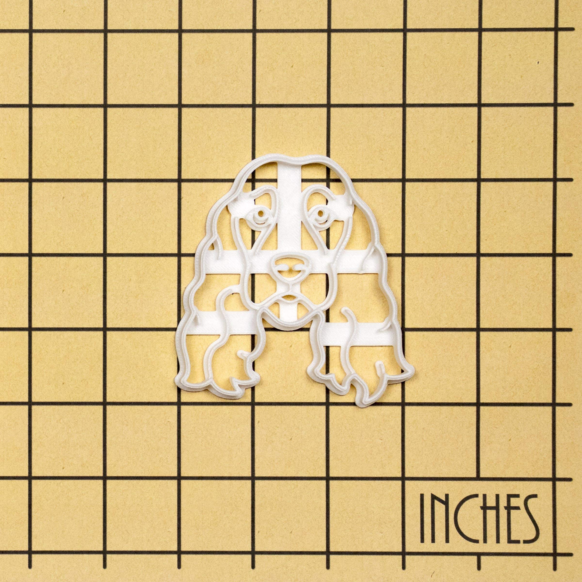 Show Cocker Spaniel Face Cookie Cutter, 1 Piece - Bakerlogy