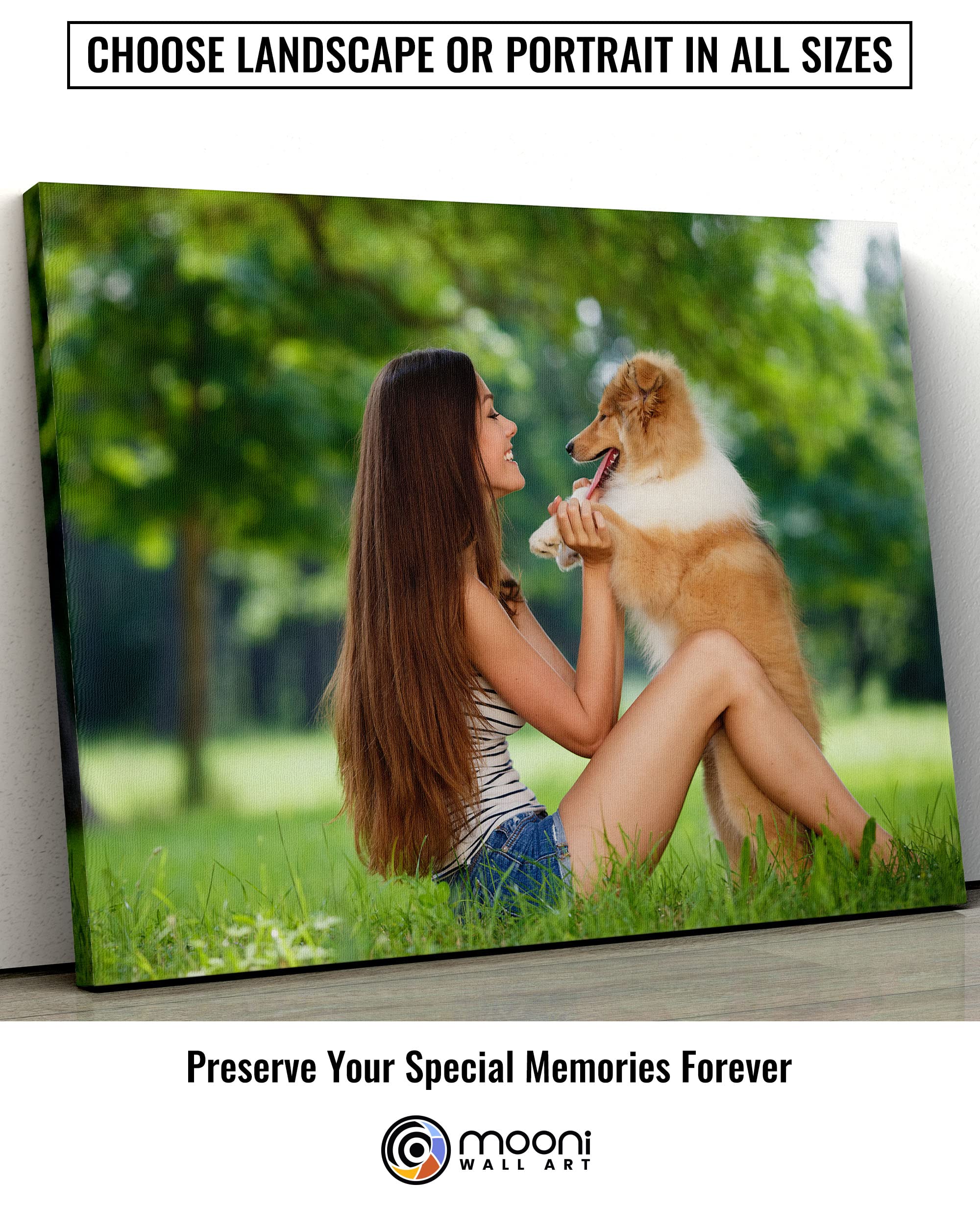 Specialists In Custom Canvas Prints With Your Photos (24'' X 36'') Personalized Photos Prints - Specialists In Order Photo Print