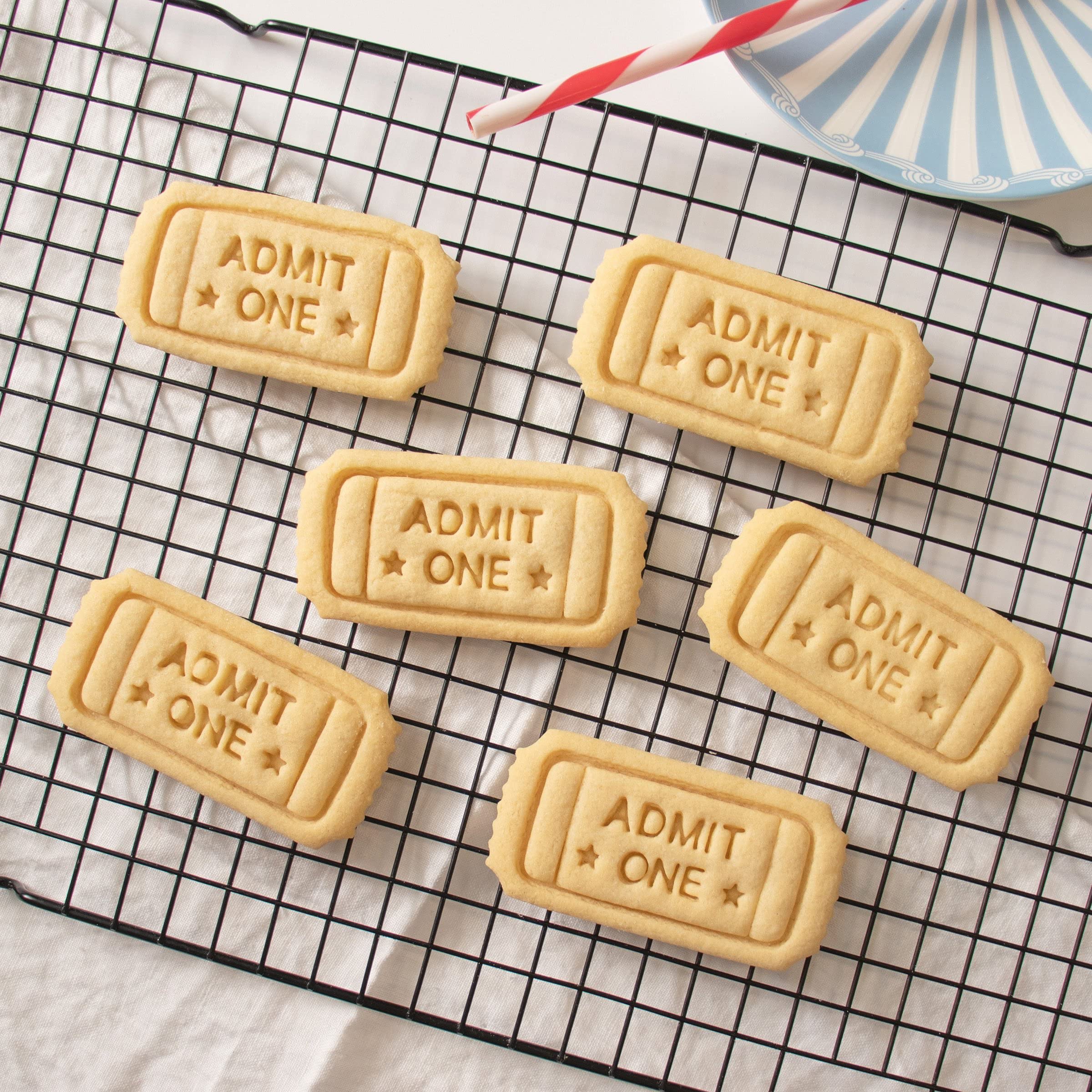Admit One Ticket Cookie Cutter, 1 Piece - Bakerlogy
