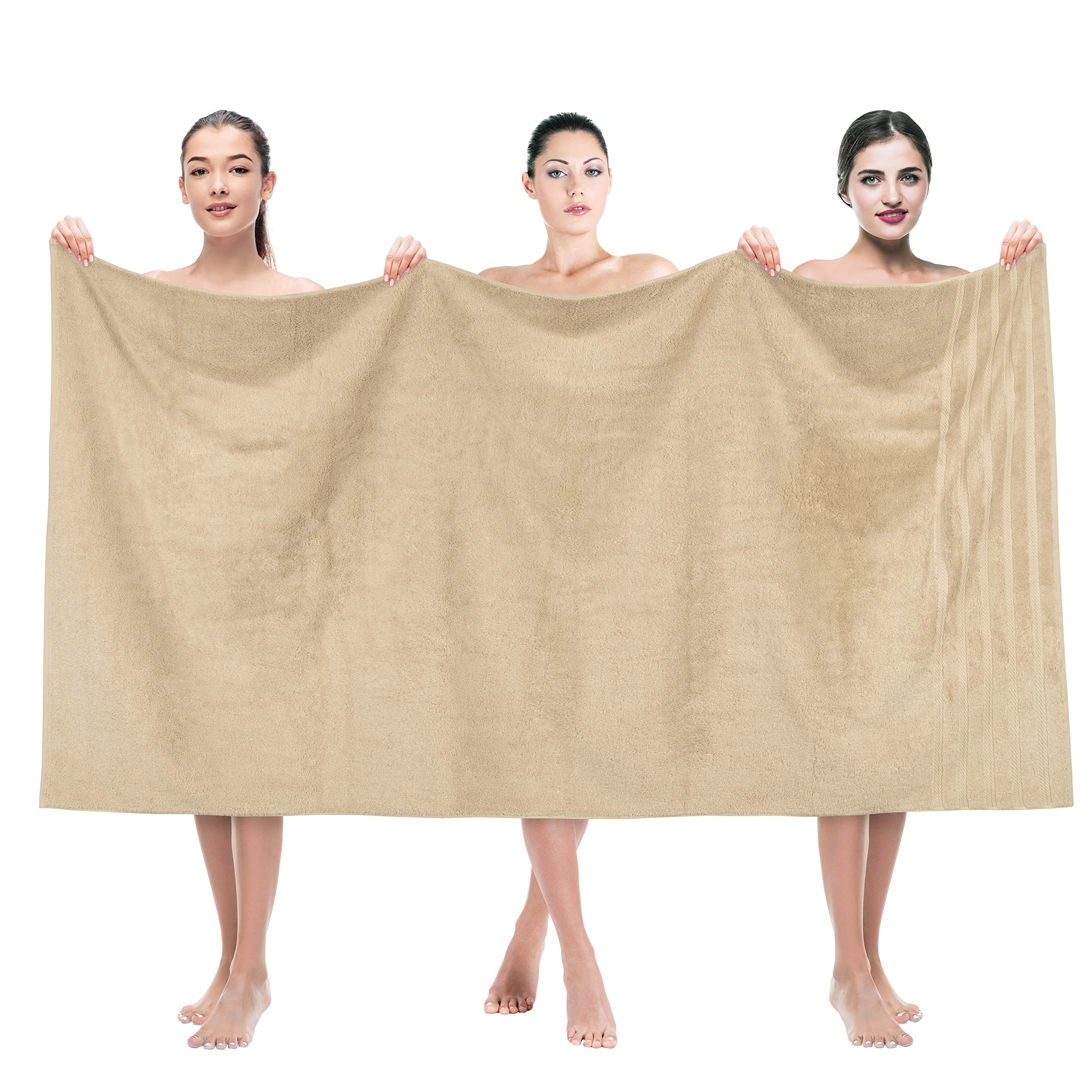 American Soft Linen Jumbo Large Bath Towels, 100% Turkish Cotton Bath Sheet 35 In 70 In, Bath Towel Sheets For Bathroom, Bath Sh