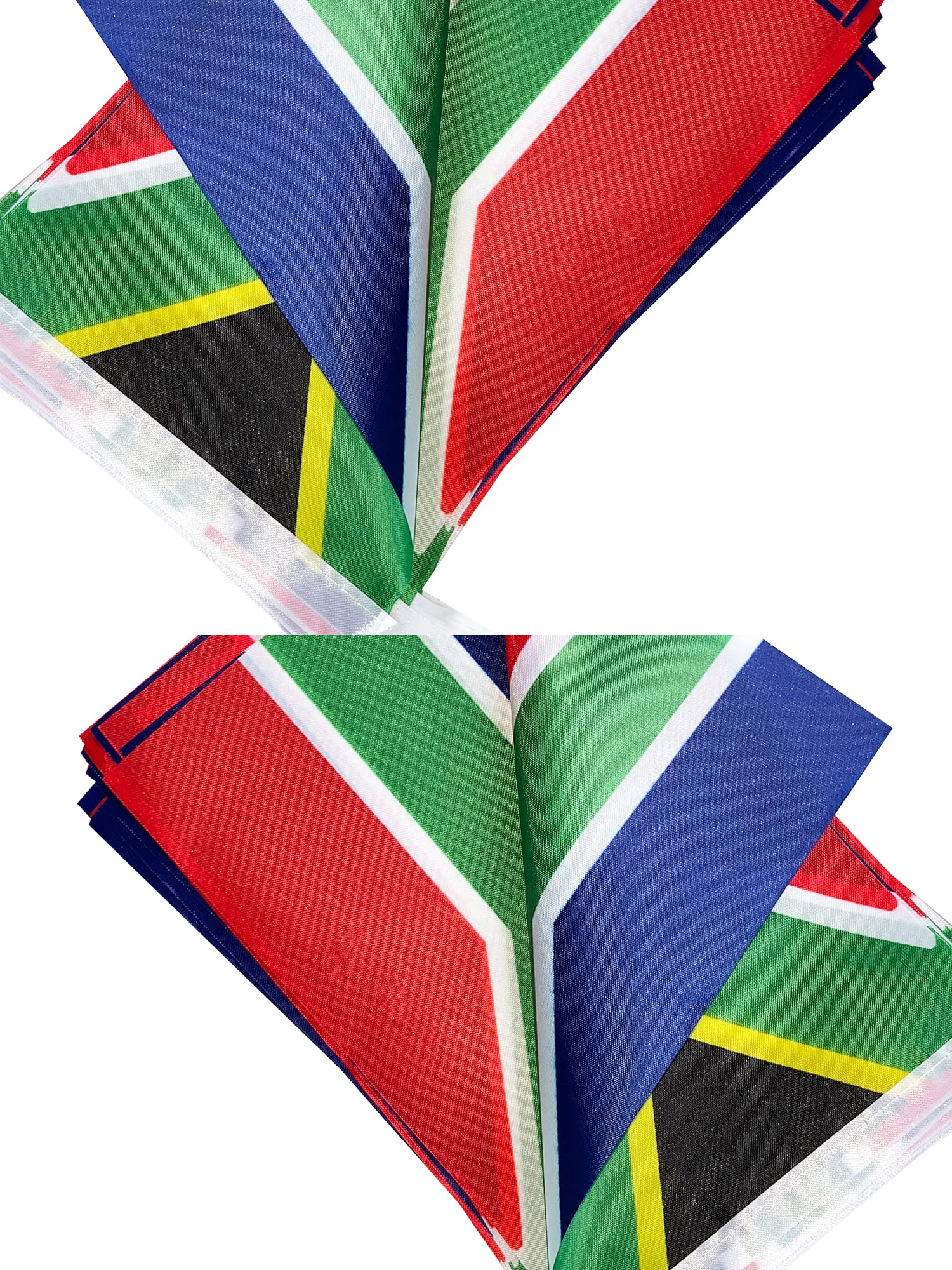 Zxvzyt South Africa South African Flag Banner String,Small Mini South Africa Pennant Flags,For Grand Opening,Olympics,National S