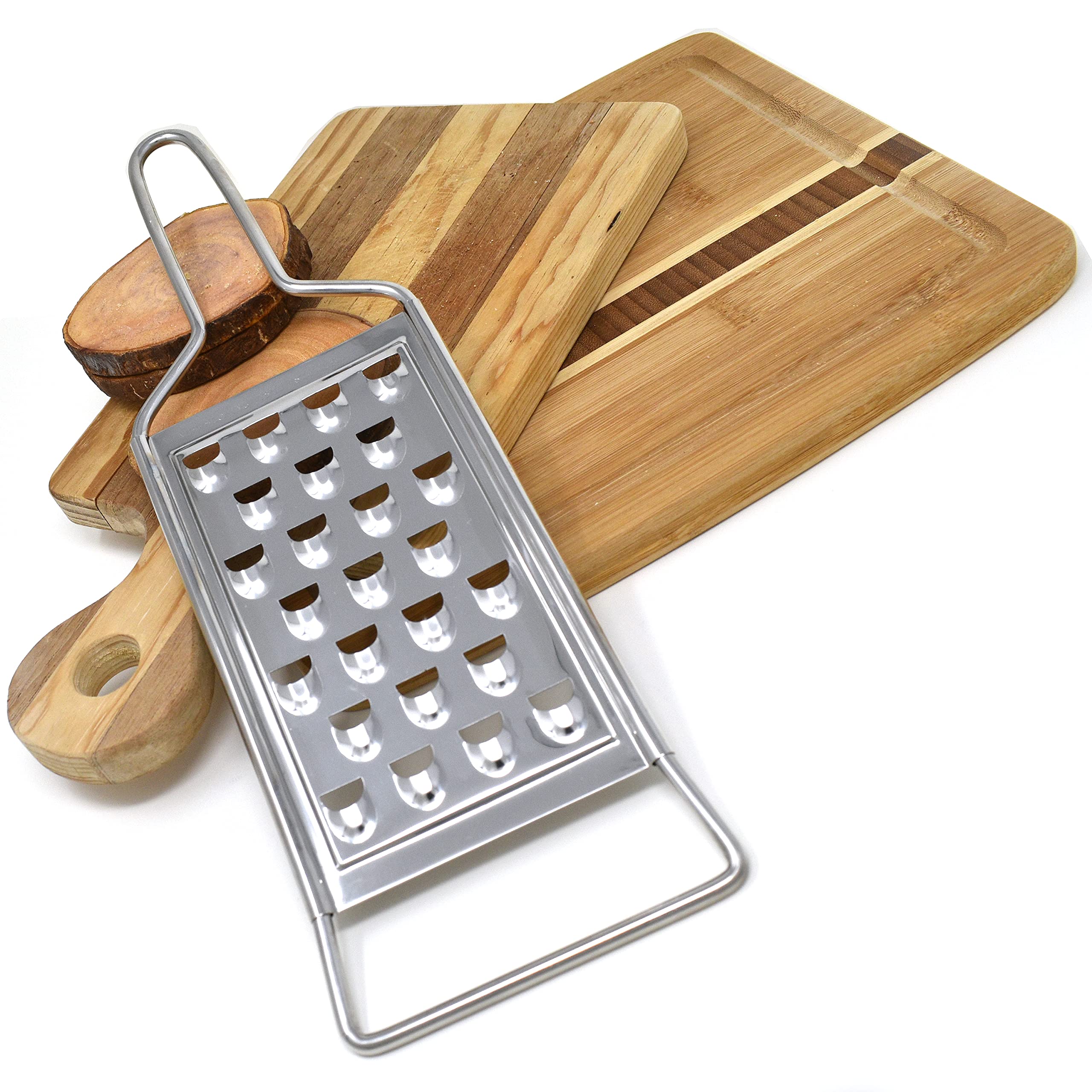 Norpro Stainless Steel Potato Grater, 1-Pack, Silver, Model 355, Durable Kitchen Tool