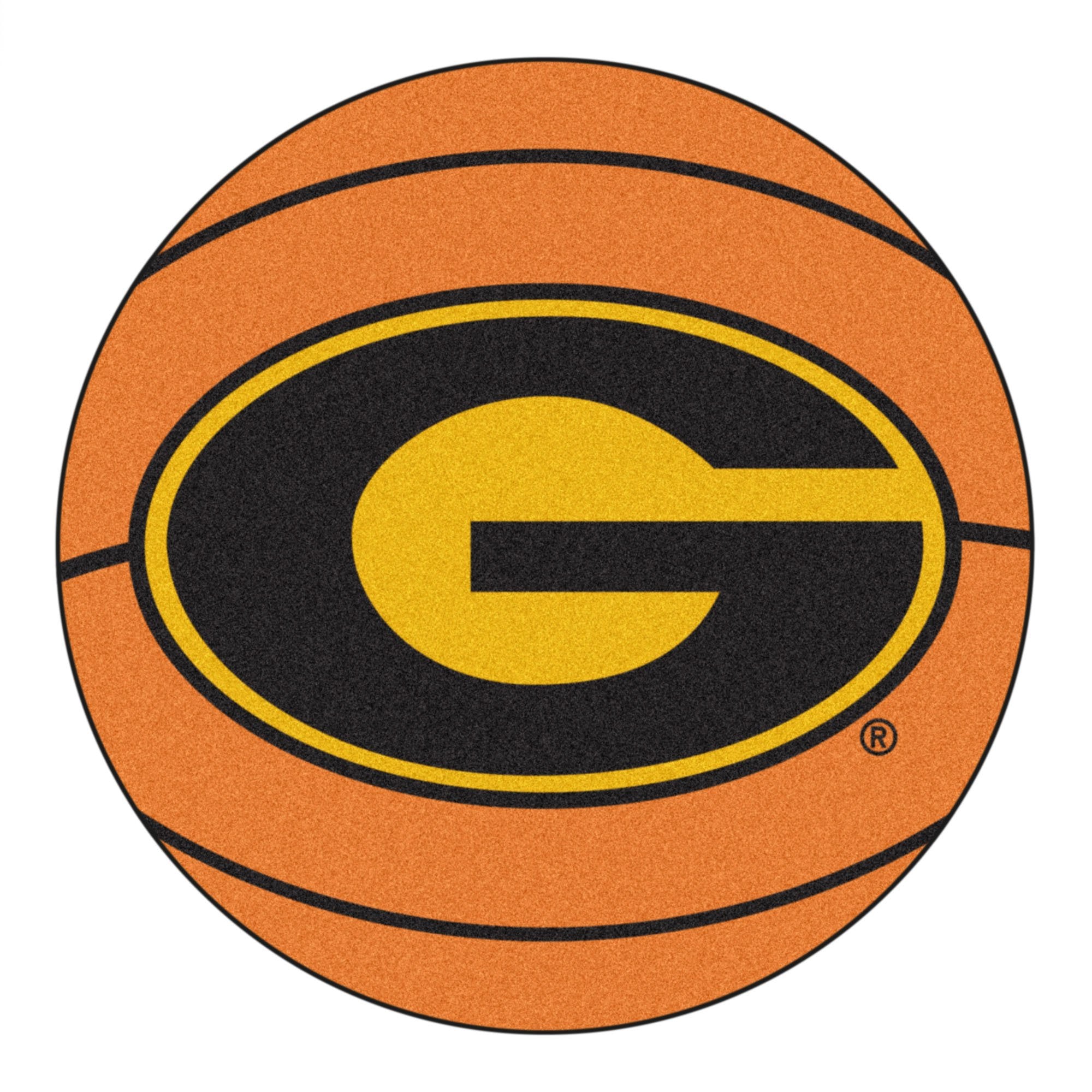 Fanmats Grambling State Basketball Mat 27 diameter