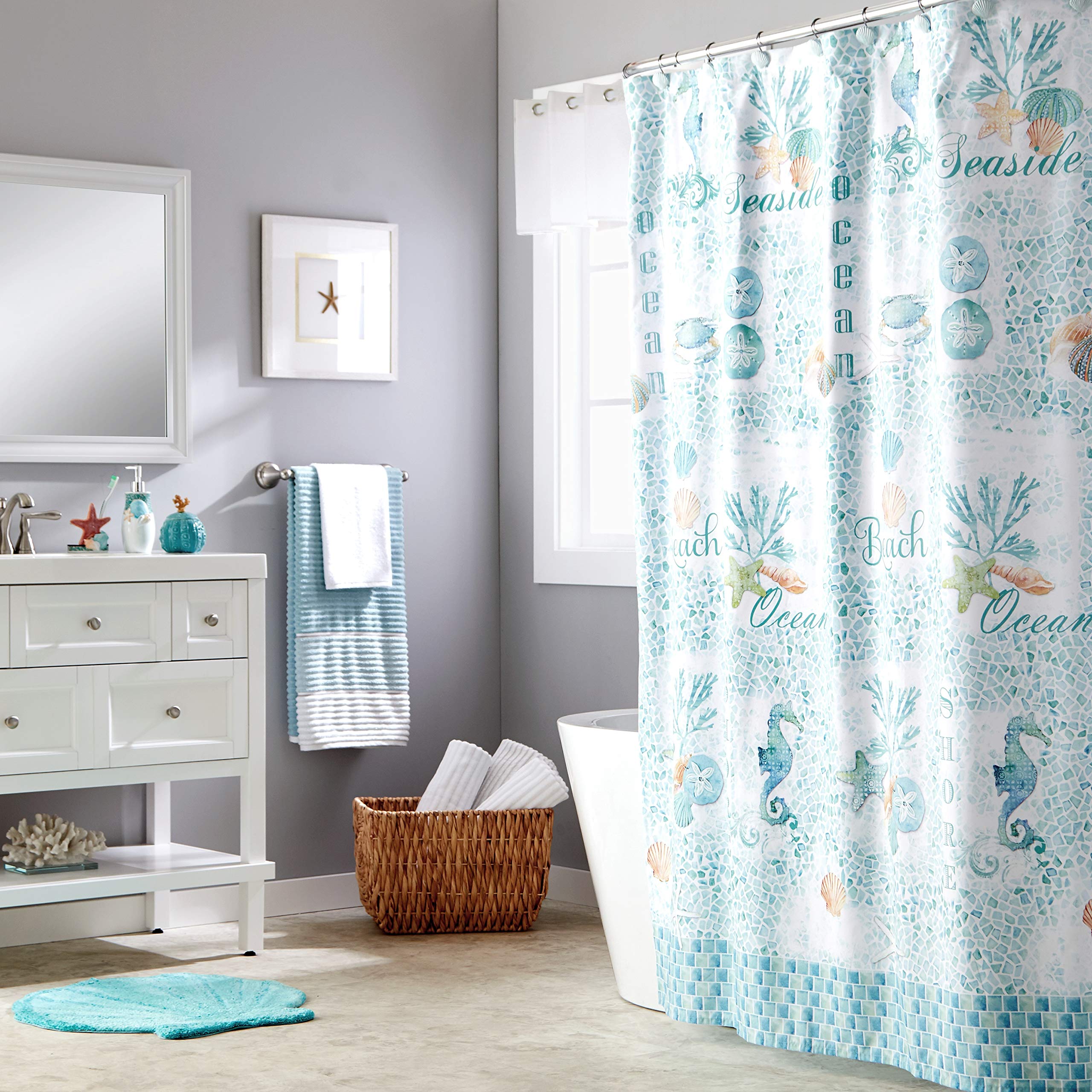 Skl Home By Saturday Knight Ltd. South Seas 2-Piece Hand Towel Set, White