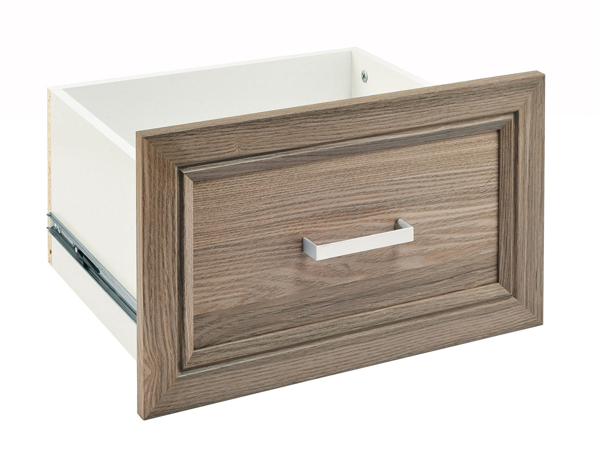 Closetmaid Suitesymphony Wood, Add On Accessory Shaker Style, For Storage, Closet, Clothes, X 10    Size For 16 In. Units, Natur