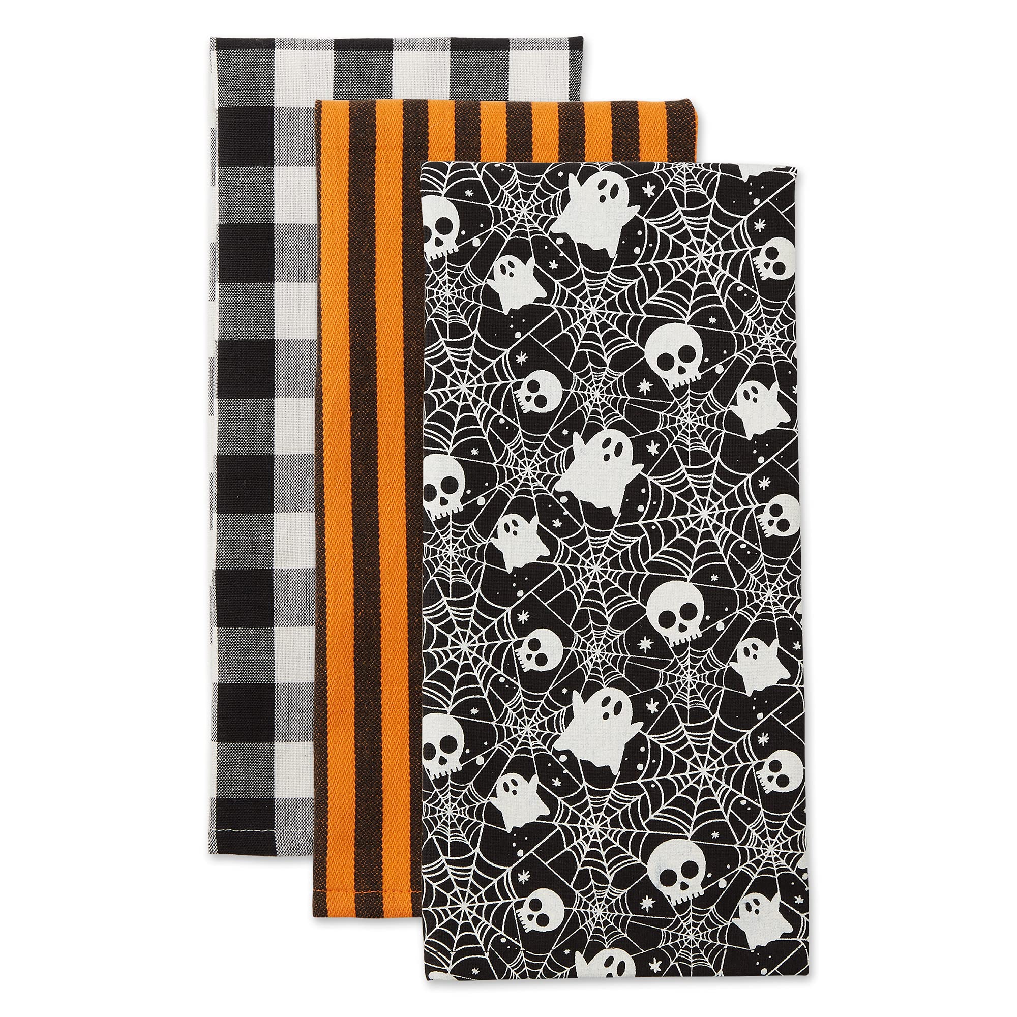 DII Asst Haunted Objects Dishtowel (Set Of 3)