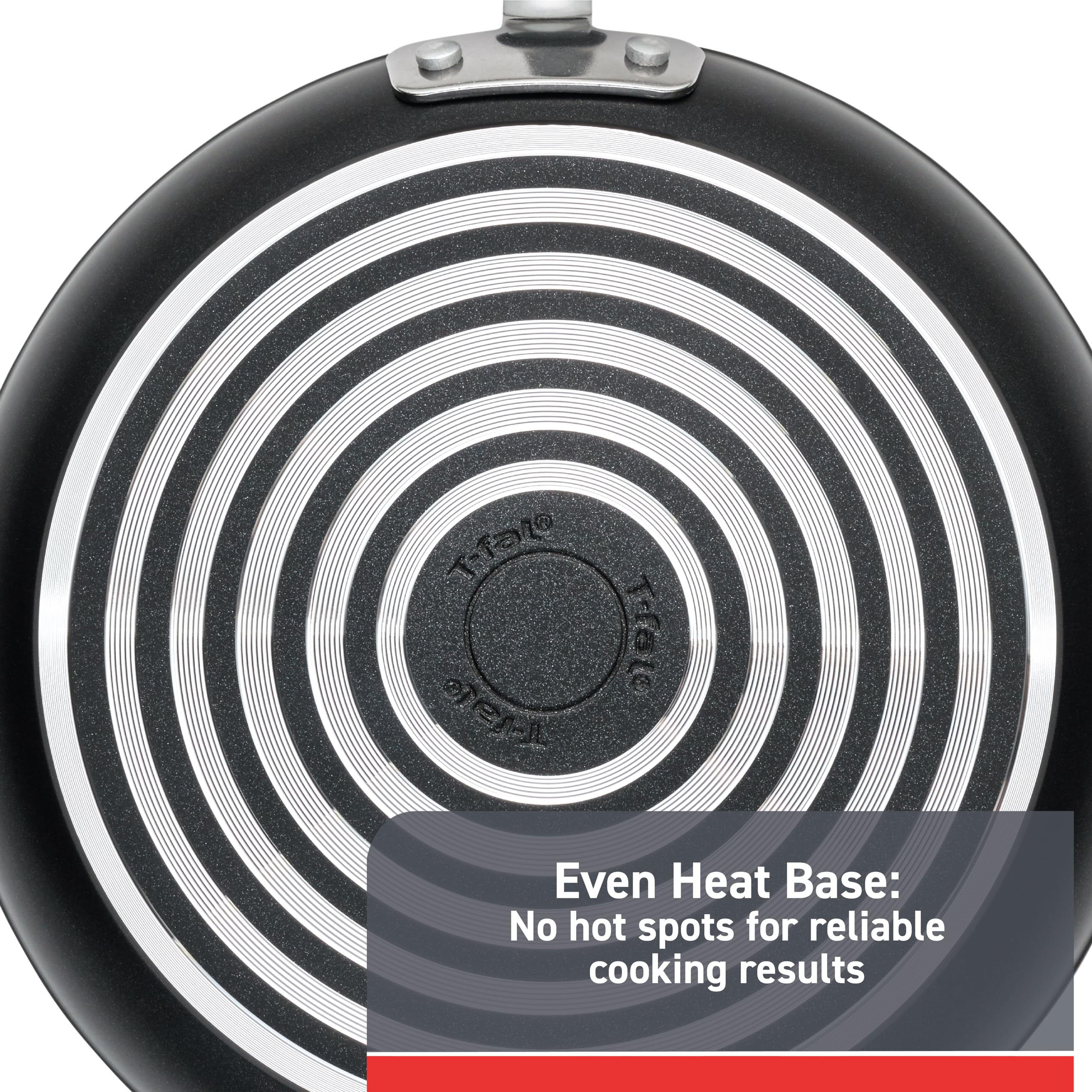 T-fal Advanced Nonstick Cookware Set 12 Piece, Oven Broiler Safe 350F, Kitchen Cooking Set W/ Fry Pans, Saucepans, Deep Saute, D