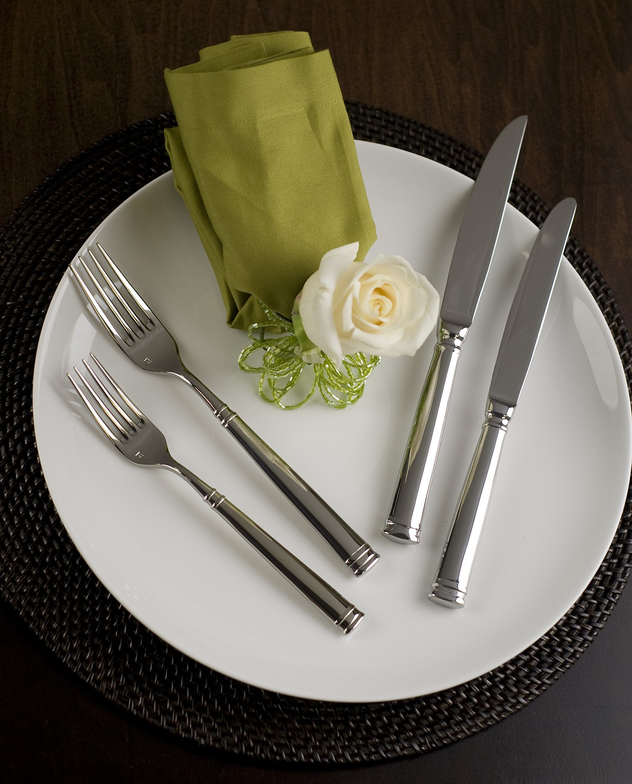 Fortessa Bistro 18/10 Stainless Steel 20 Piece Flatware Set