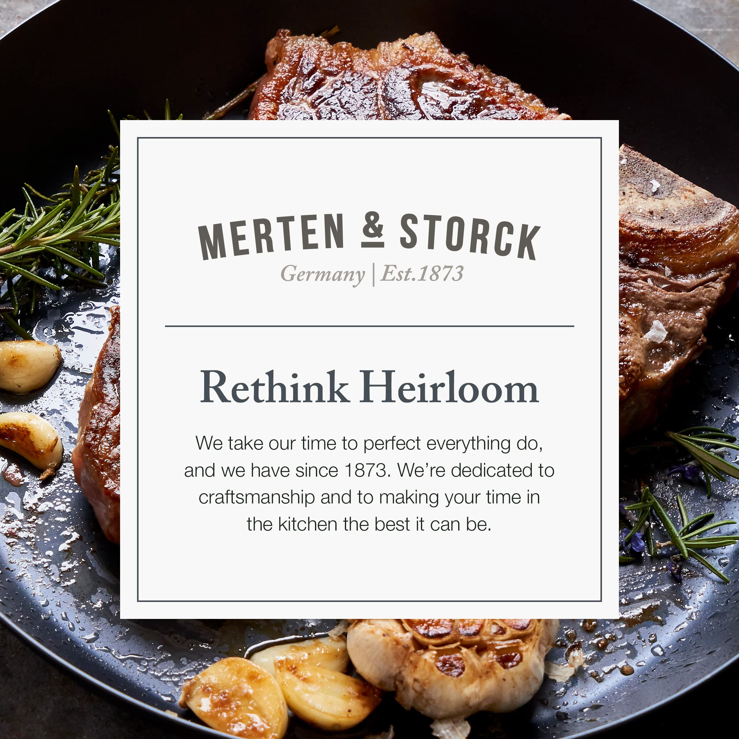 Merten & Storck Pre-Seasoned Carbon Steel Square Grill Pan, Cast Iron, Lightweight And Durable, Sear Grill Broil Fry, Indoor Out