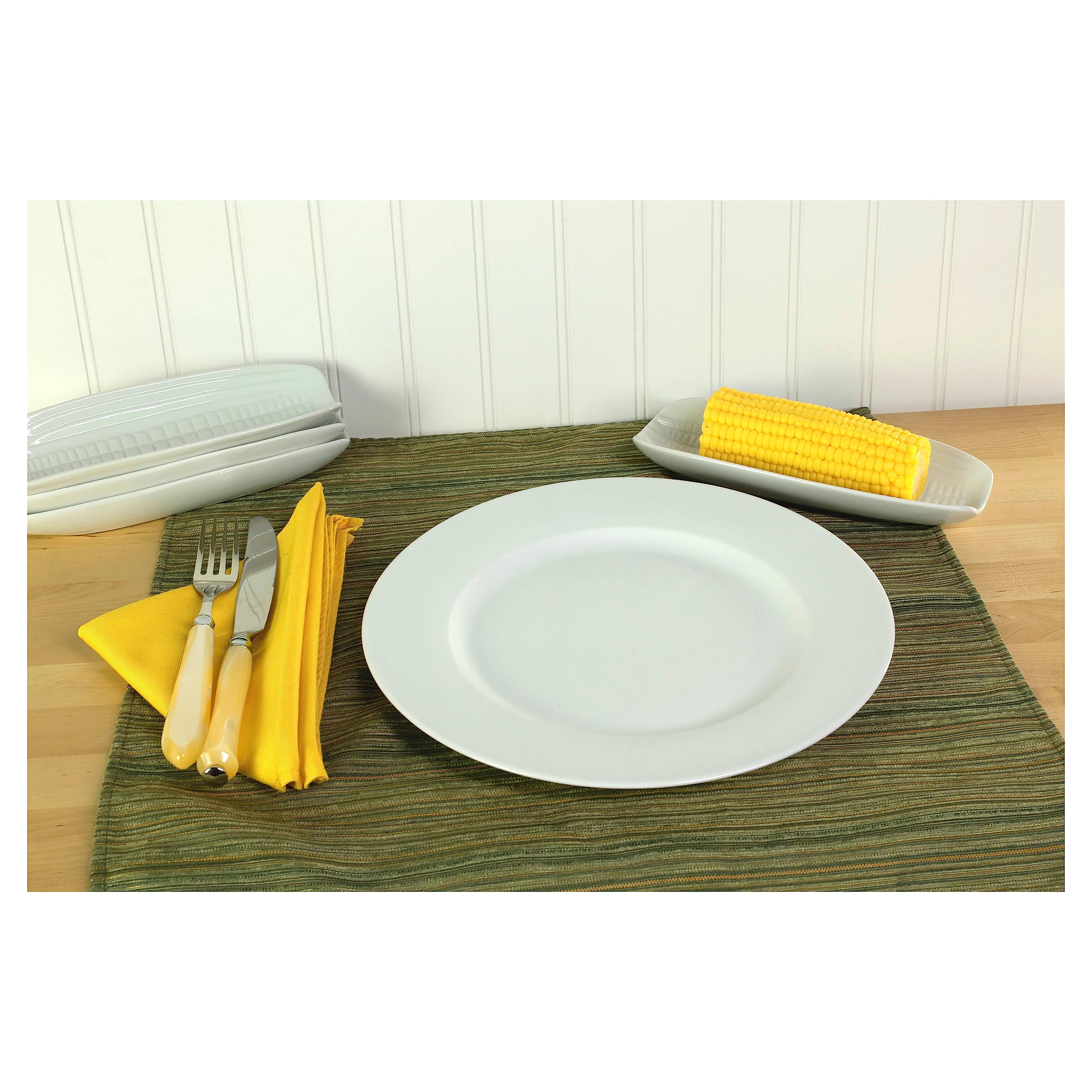 BIA Cordon Bleu 9'' Corn Dish  Set of 4  White