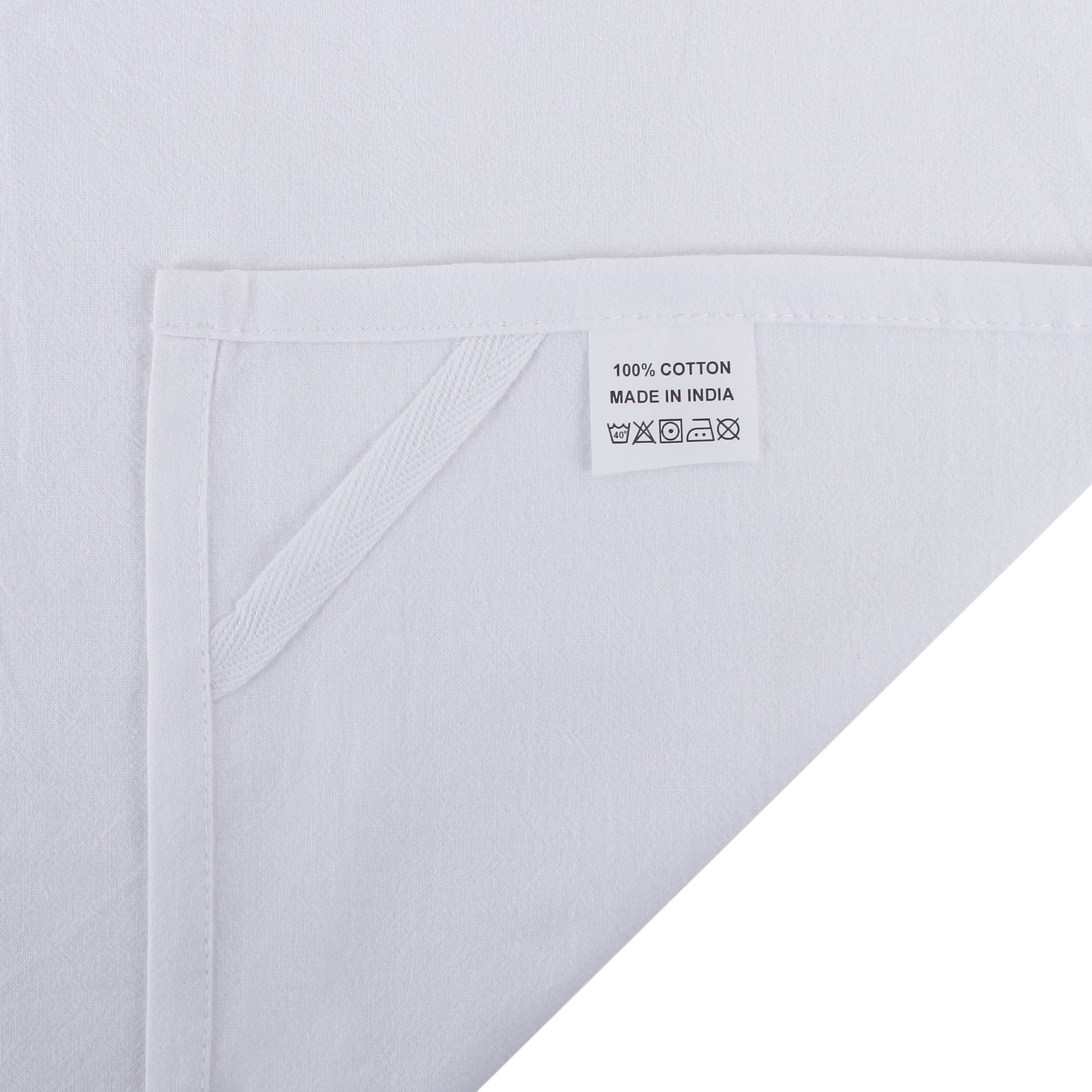 Dg Collections Flour Sack Dish Towels For Kitchen, Set Of 24 (27 X 27 Inches), Multi-Use White Kitchen Towels, 100% Cotton, High