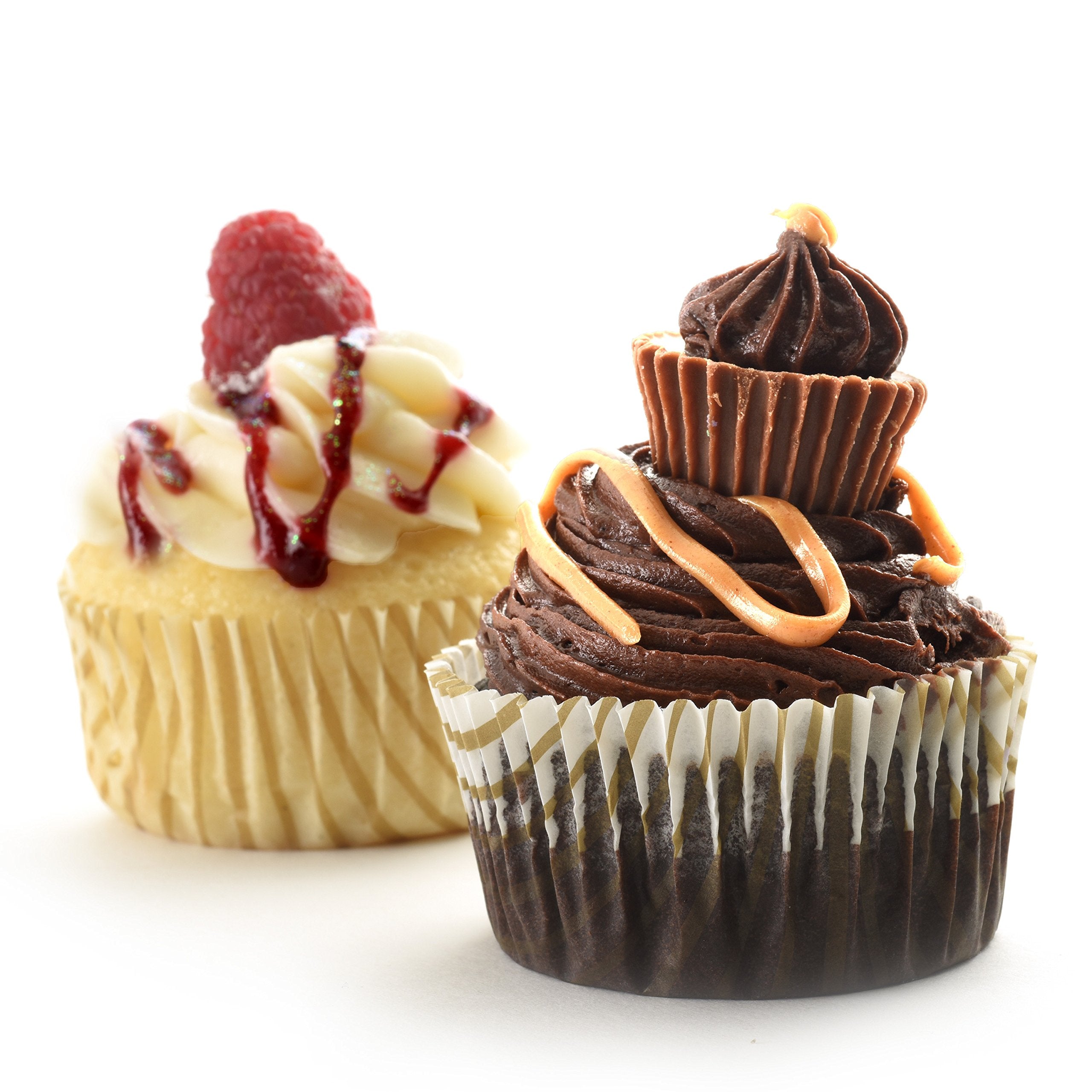 Norpro Muffin Gold Swirl Cups, 75-Pack