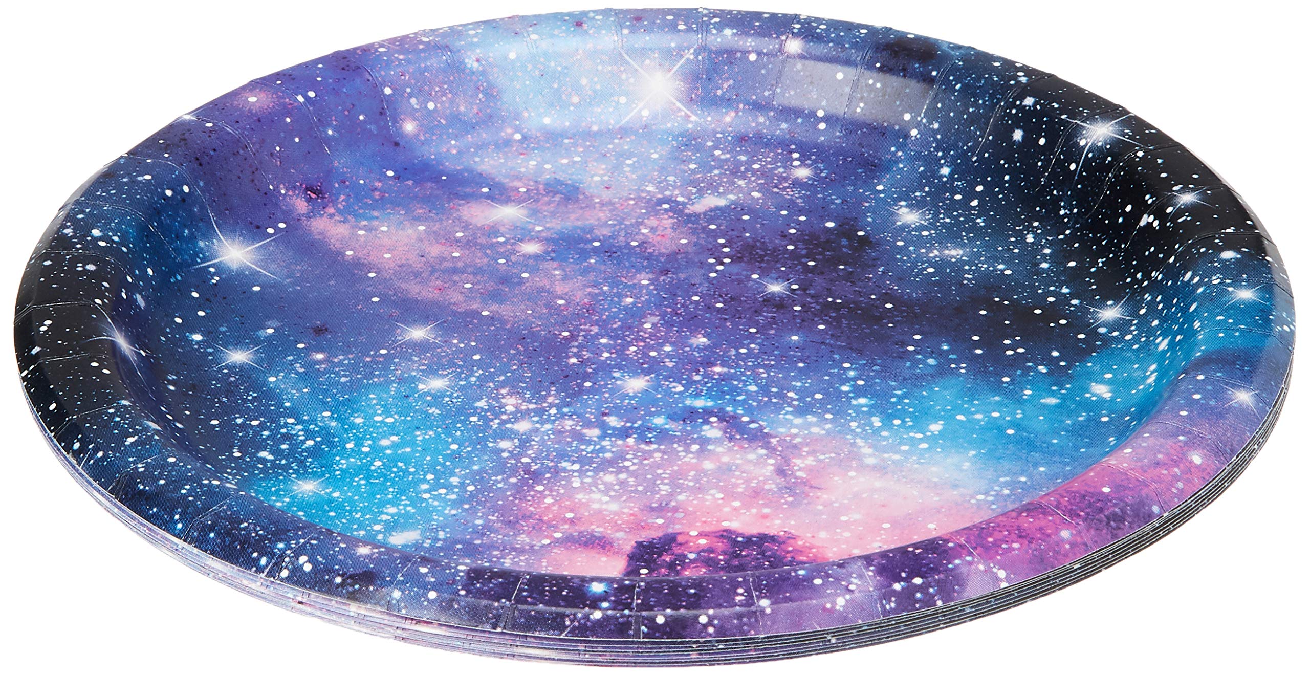Creative Converting Galaxy Party Plate, 8.75'', Multicolor