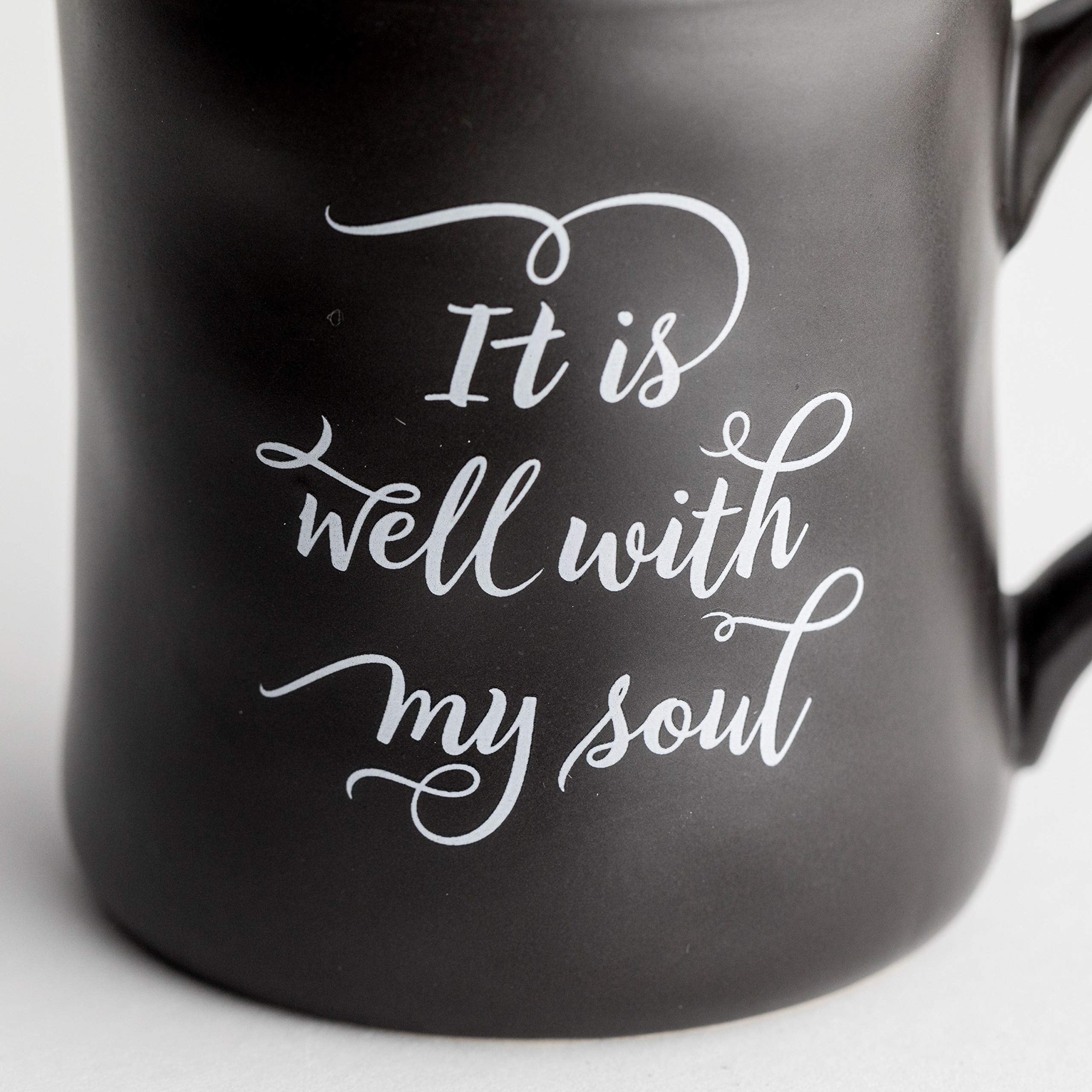 Dayspring - It Is Well With My Soul - Inspirational Ceramic Coffee Mug, 12 Oz (71455)