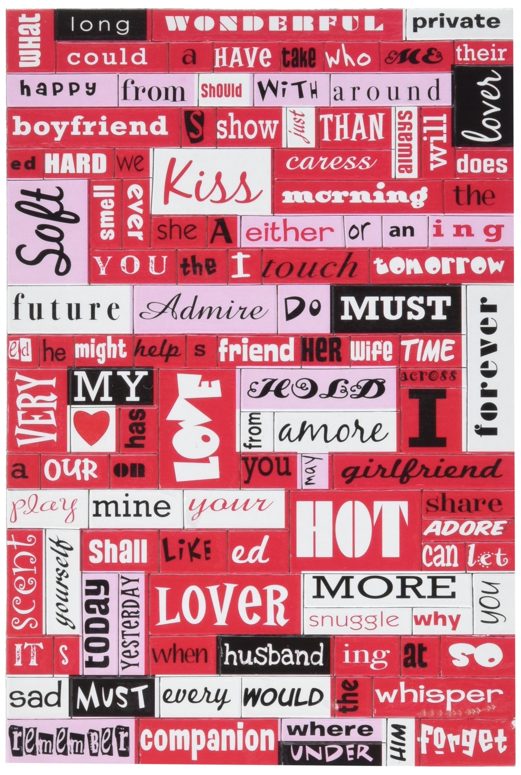 Kole Valentine'S Day Poetry Conversation Magnets, Regular