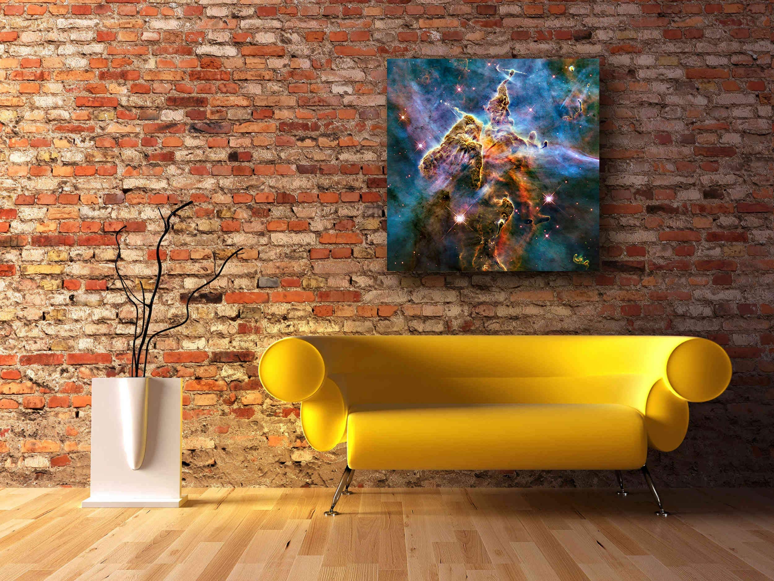 Epic Graffiti Mystic Mountain Canvas Wall Art, 18" x 18", Multicolor, Model EPIC-CA1818202