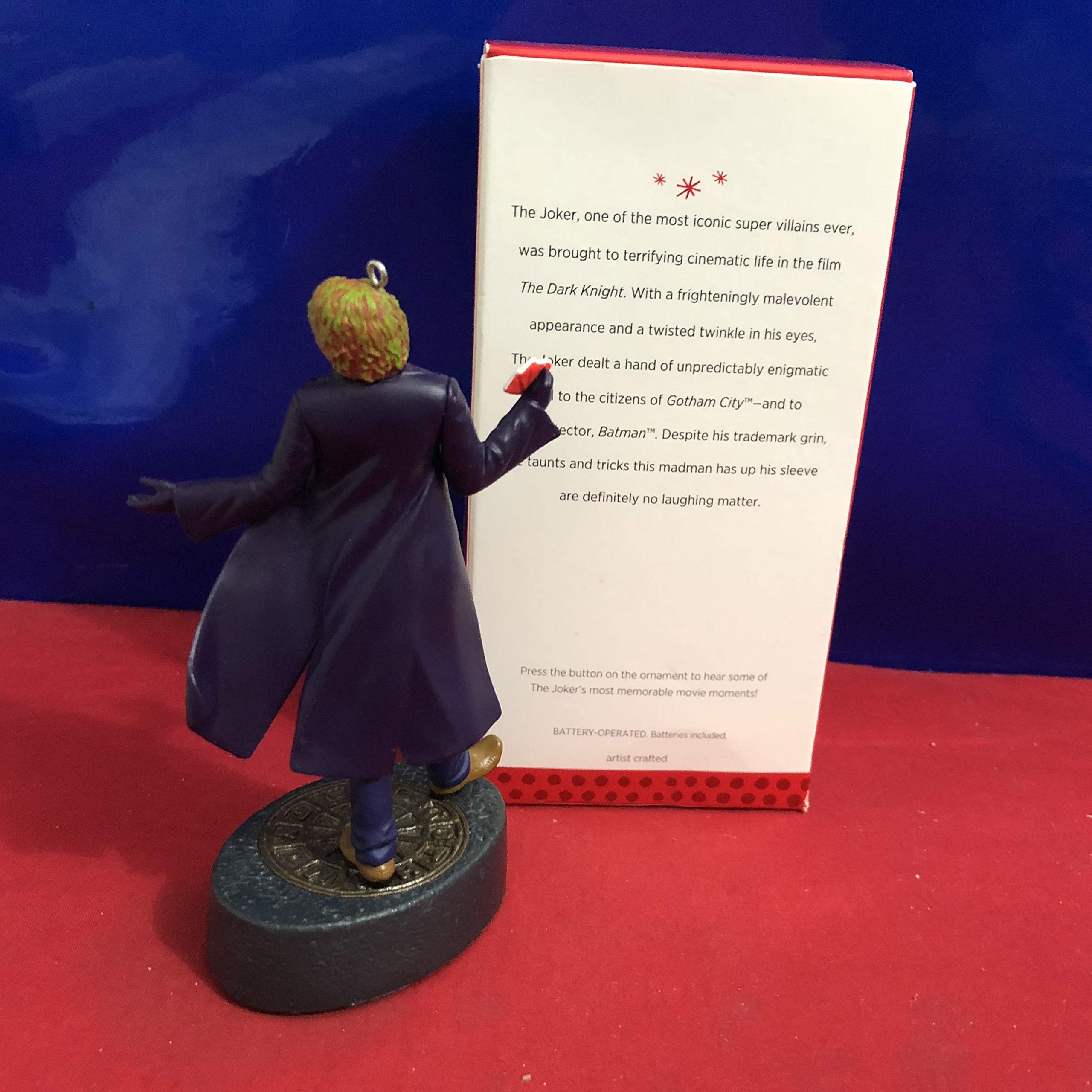 Hallmark Keepsake Ornament the Joker Batman 2013