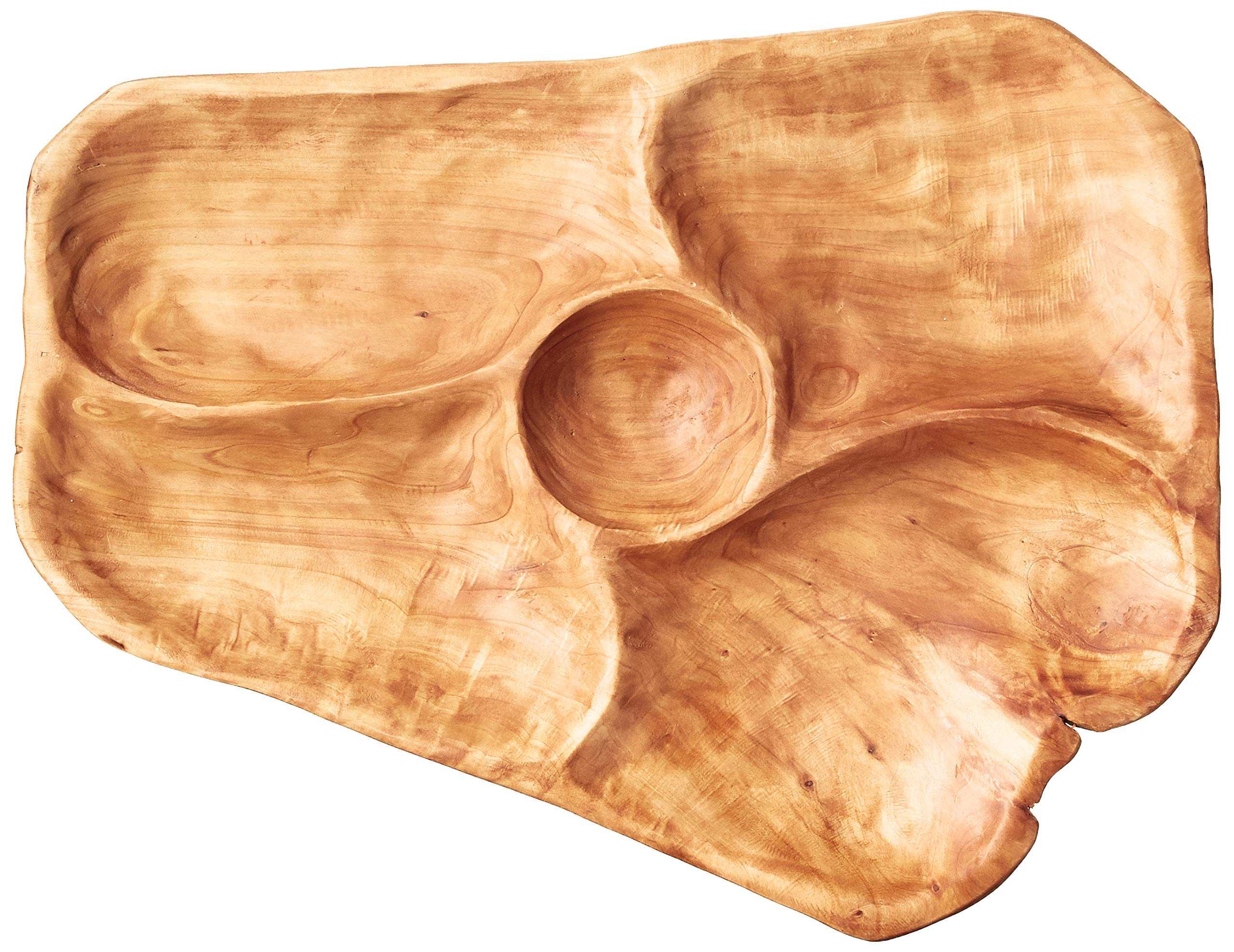 Enrico Root Wood Large Appetizer Platter