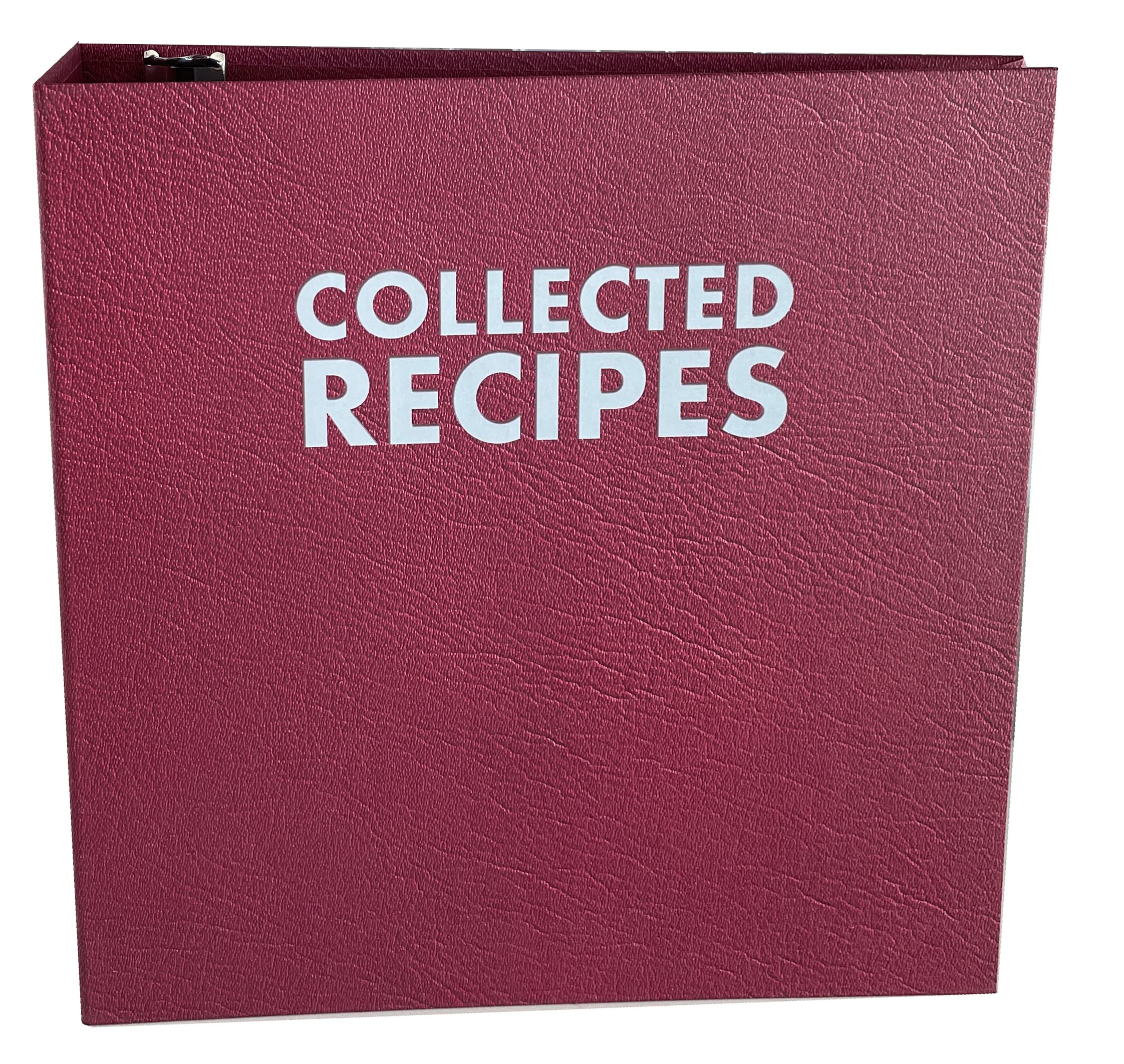 Extra Large Recipe Binder With Dividers And Labels - Recipe Cookbook Album For Full Size Recipes, Recipe Cards, Recipe Clippings