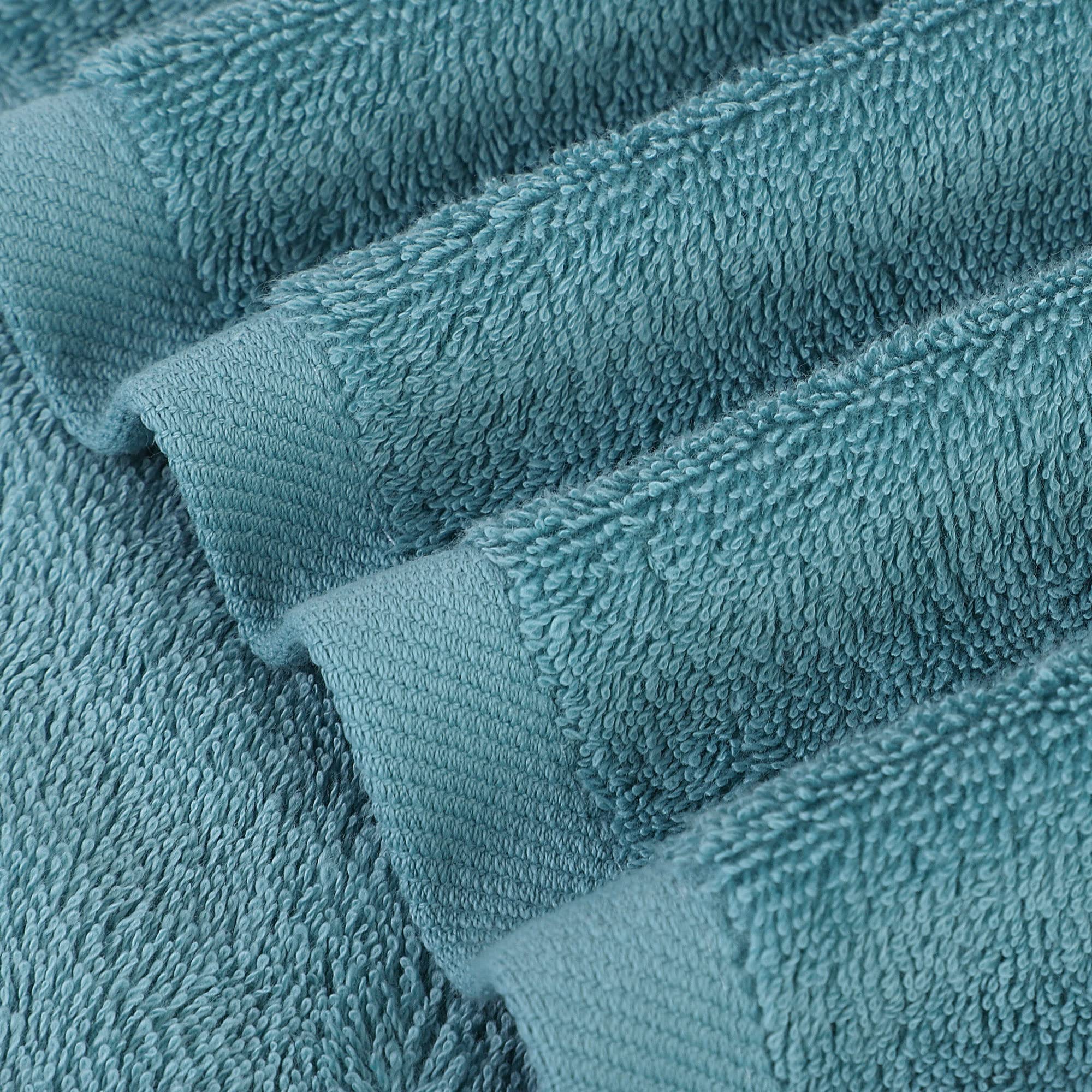 Piccocasa Bathroom Hand Towels, 16 X 28 Inch - Soft 100% Cotton Highly Absorbent Hand Towel Face Drying Towel For Bath, Hand, Gy
