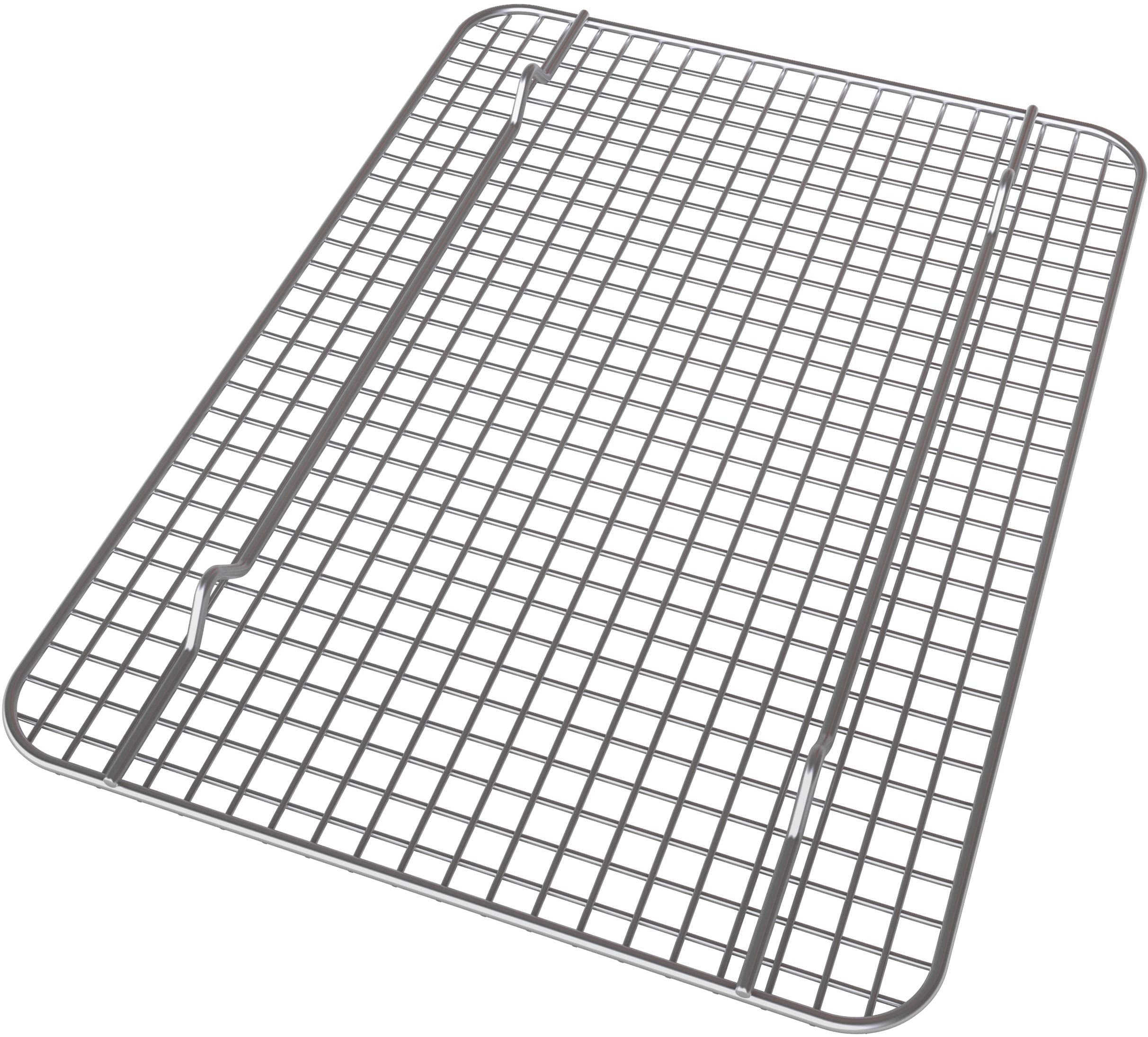 Hamilton Housewares Stainless Steel Cooling Rack - Heavy Duty And Oven Safe, Good For Cooling, Baking And Roasting - Perfect For