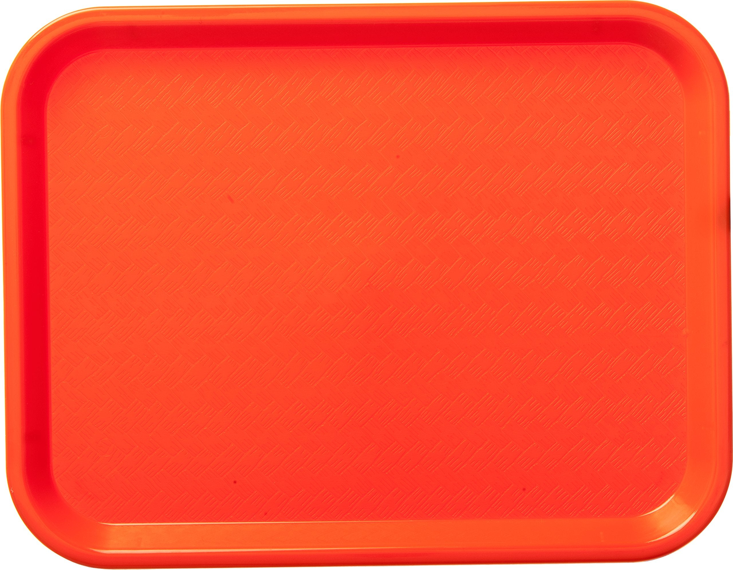 Carlisle Foodservice Products Ct101424 Cafe Standard Plastic Cafeteria/Fast Food Tray, Nsf Certified, Bpa Free, 14'' Length X 10