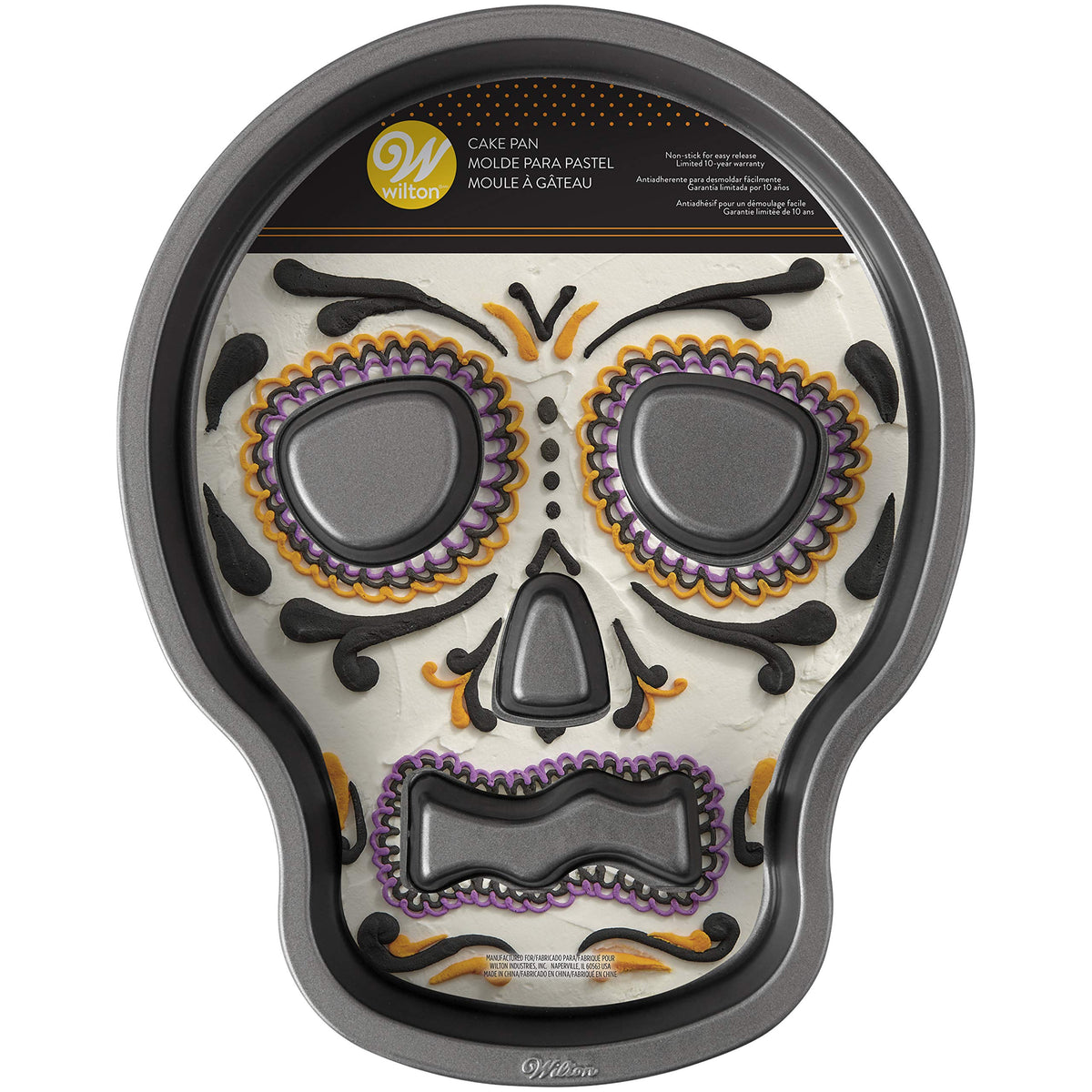 Wilton Skull Cake Pan With Flutes