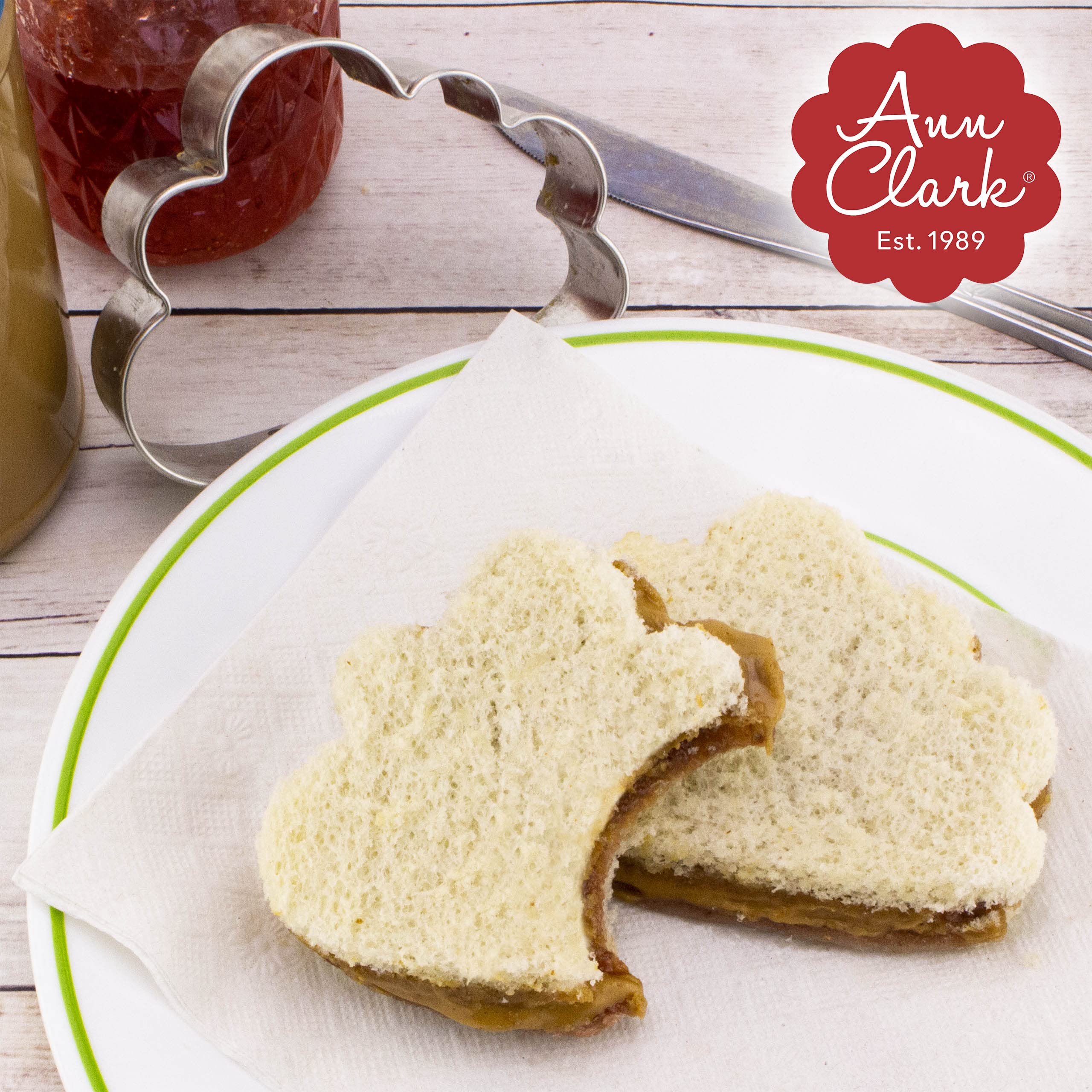 Cloud Cookie Cutter Sandwich Cutter, 3.75'' By Ann Clark