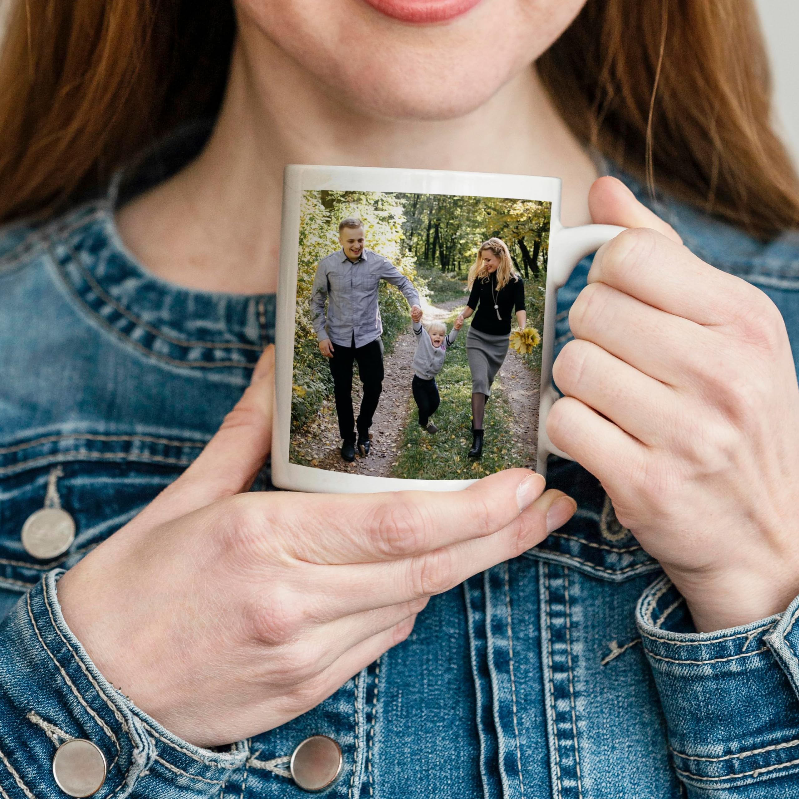 Custom Coffee Mugs - Personalized Ceramic Tea Cups With Text, Picture, Logo, Image - Unique Gift For Men Women Couples - 11 & 15