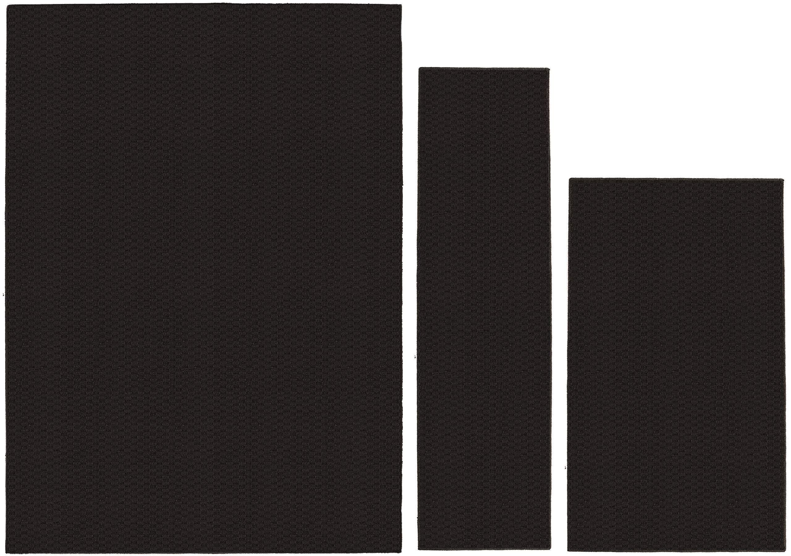 Garland Rug Town Square Mocha 3 Piece Stain Resistant Area Rug Set (5x7, 3x4, 2x5)