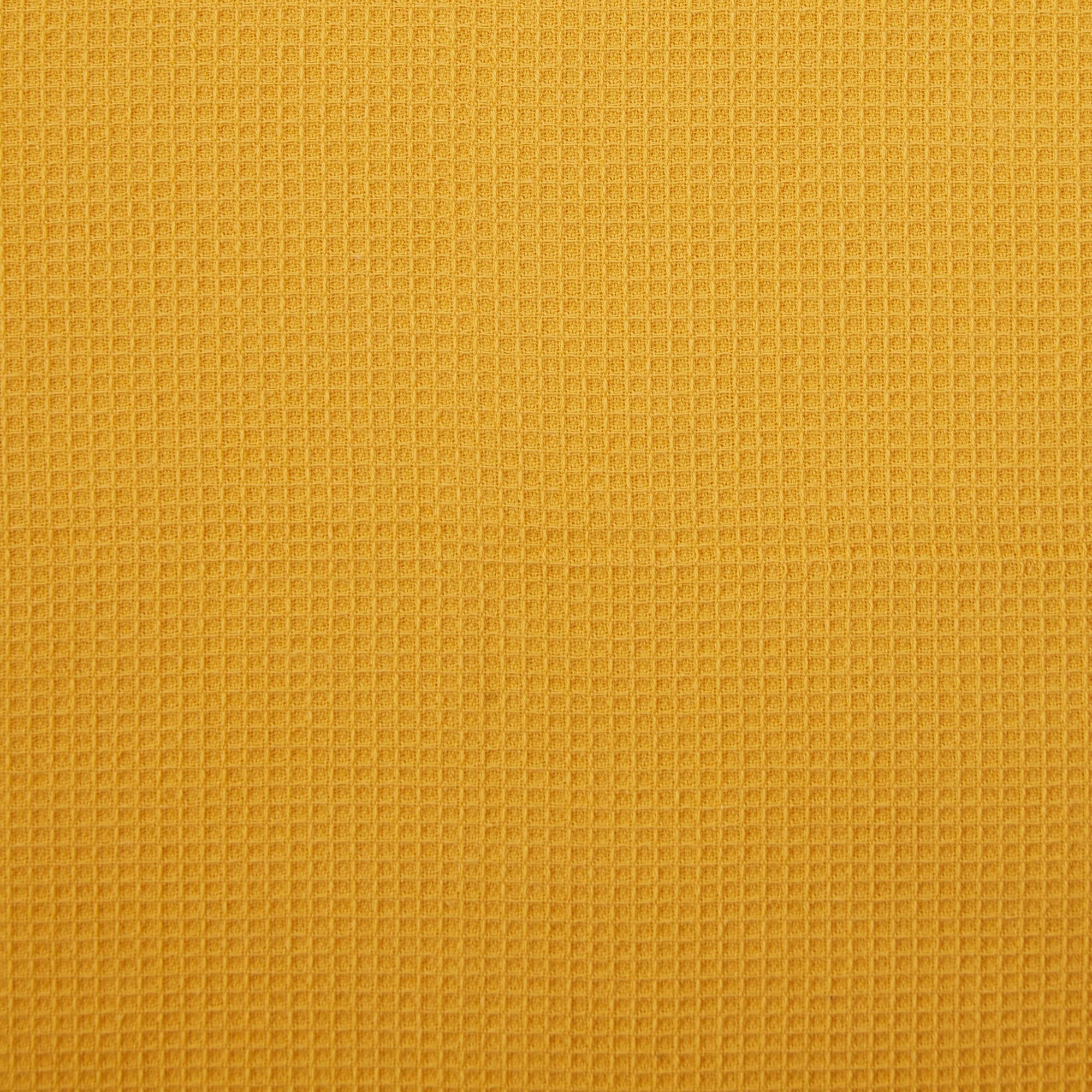 Dii Assorted Woven Kitchen Set, Dishtowel, 18X28, Dishcloth, 13X13, Mustard, 5 Piece