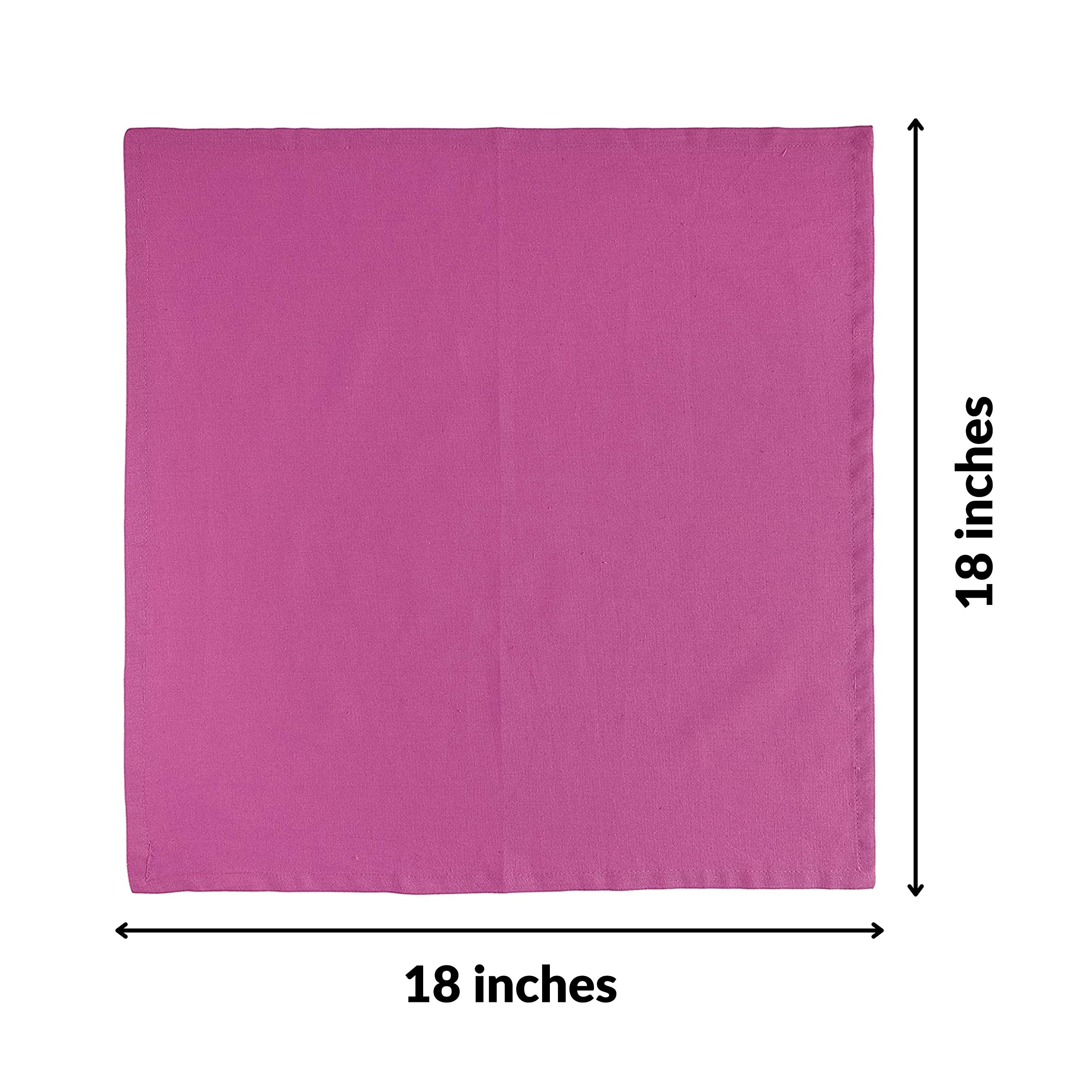 Fingercraft Dinner Cloth Napkins, Cotton Linen Blend Fabric 12 Pack Easter Special, Premium Quality, Mitered Corners For Every D