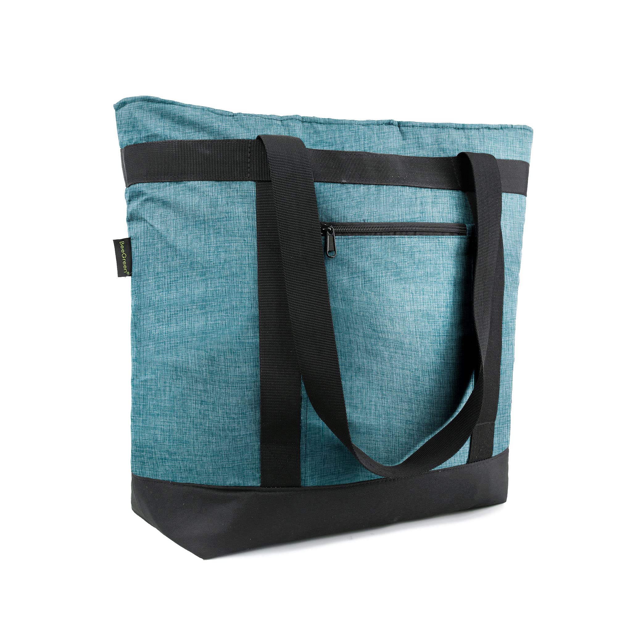 BeeGreen Insulated Cooler Bags for Picnic Grocery Travel Shopping Soft Cold Bag Large Collapsible Freezer Cooler Foldable Food L