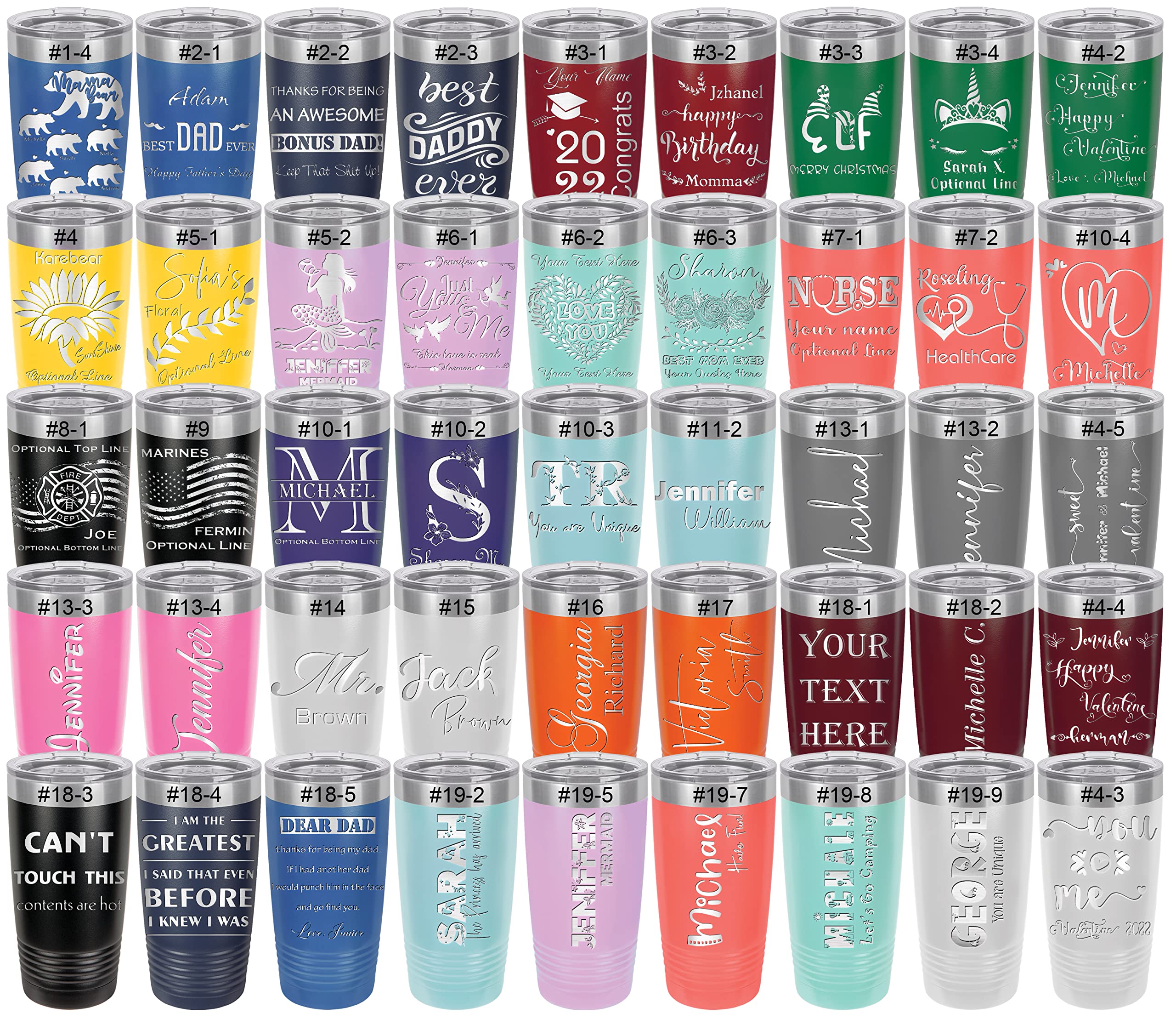 Personalized Tumblers, Custom Name Coffee Cup, Girlfriend Gifts, Small Tumbler With Lid Included, Gift For Her, Gift For Him, Ke