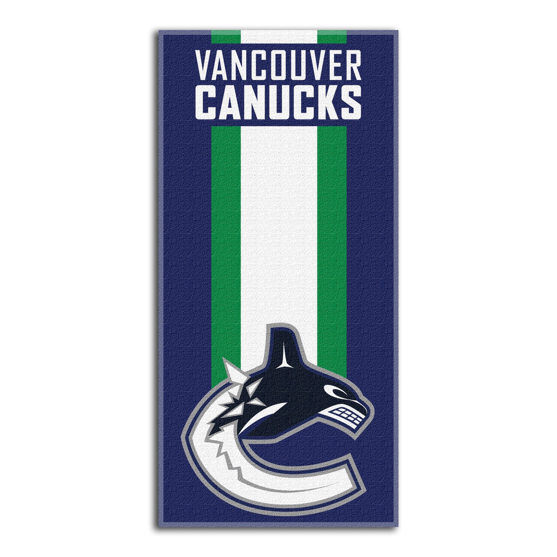 Northwest NHL Vancouver Canucks Beach Towel, 30 x 60, Zone Read