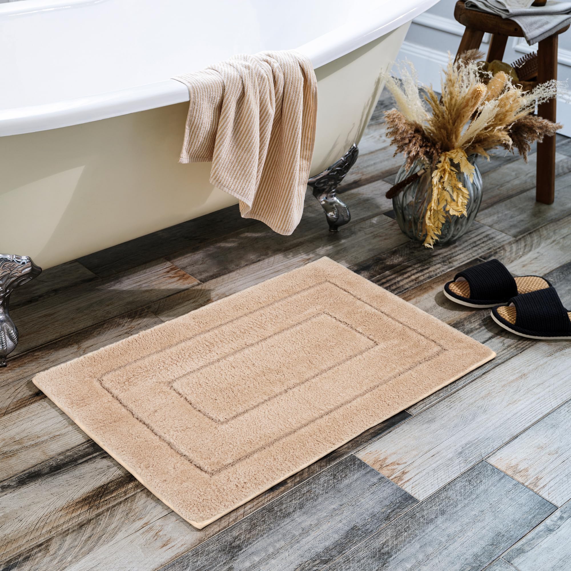 Granny Says Bathroom Rugs Non Slip, 20'' X 32'', Bath Rugs For Bathroom Washable, Bath Mats For Bathroom Floor, Microfiber Bath