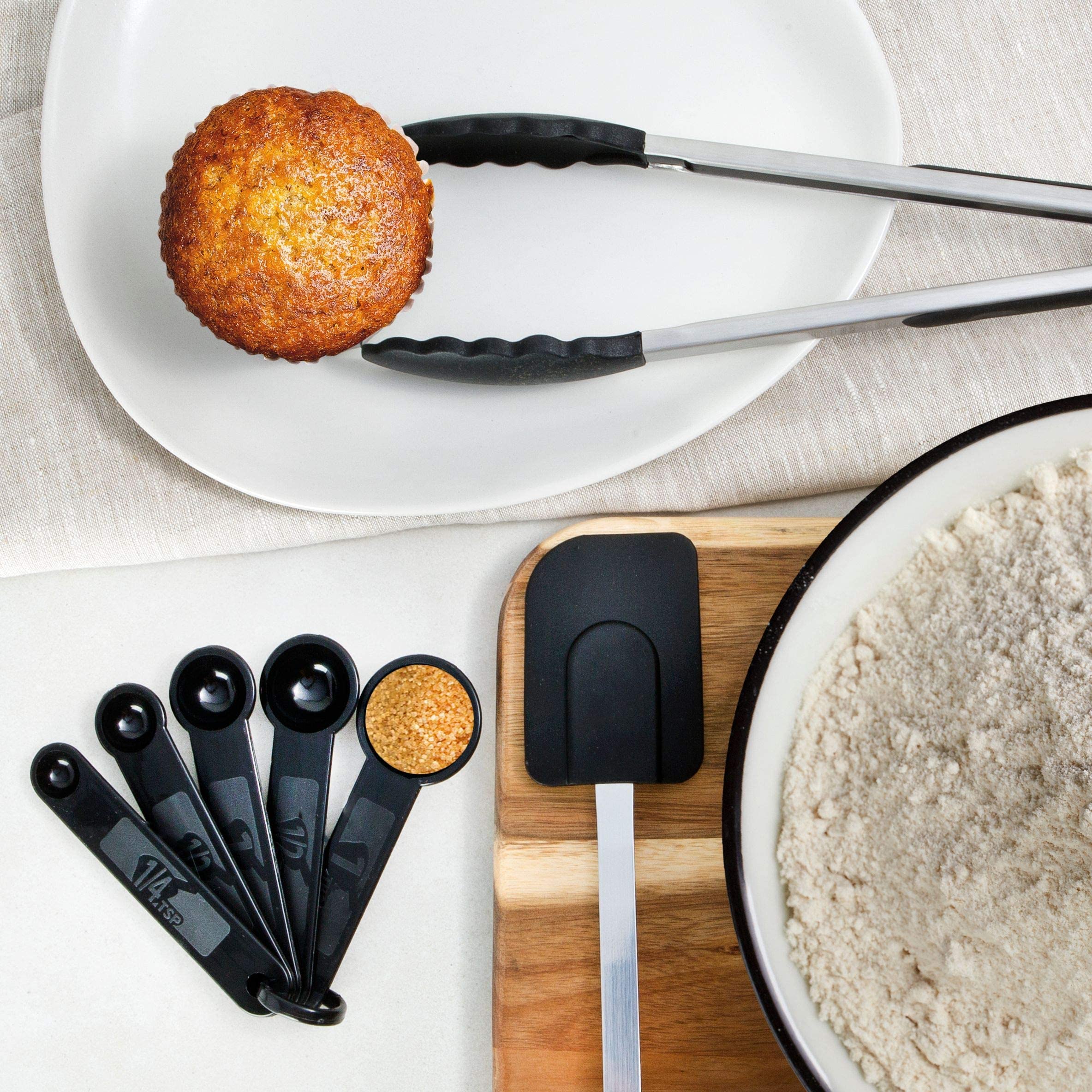 Home Hero Kitchen Utensils Set - Cooking Utensils Set with Spatula - First Home Essentials Utensil Sets - Household Essentials - Kitchen Gadgets & Kitchen Tool Gift (25 Pcs Set - Stainless Steel)