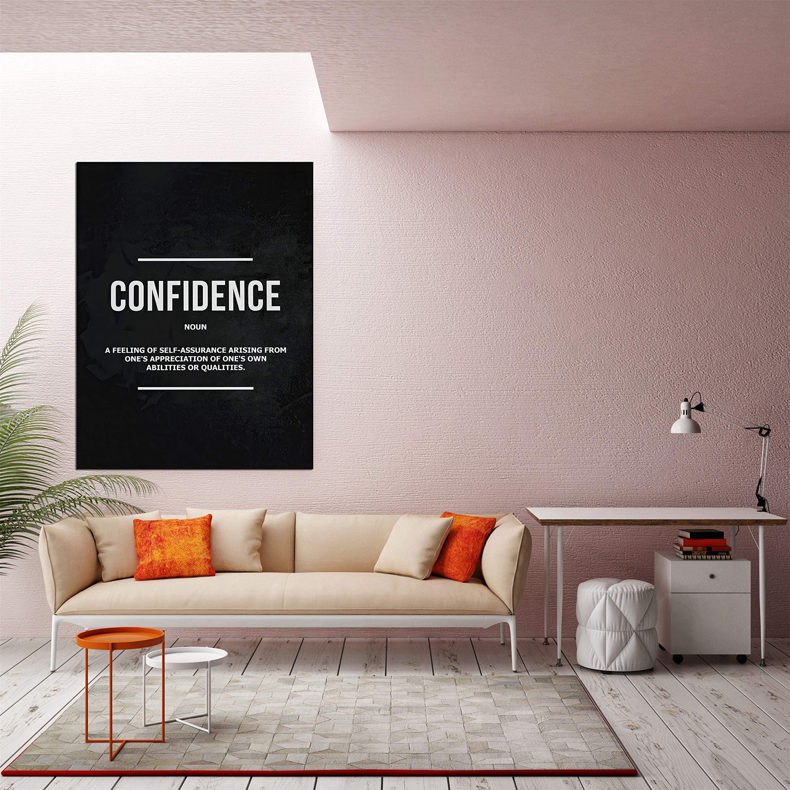Inspirational Entrepreneur Quotes Abstract Posters Wall Art Confidence Motivational Wall Art Canvas Print Frame Picture Painting