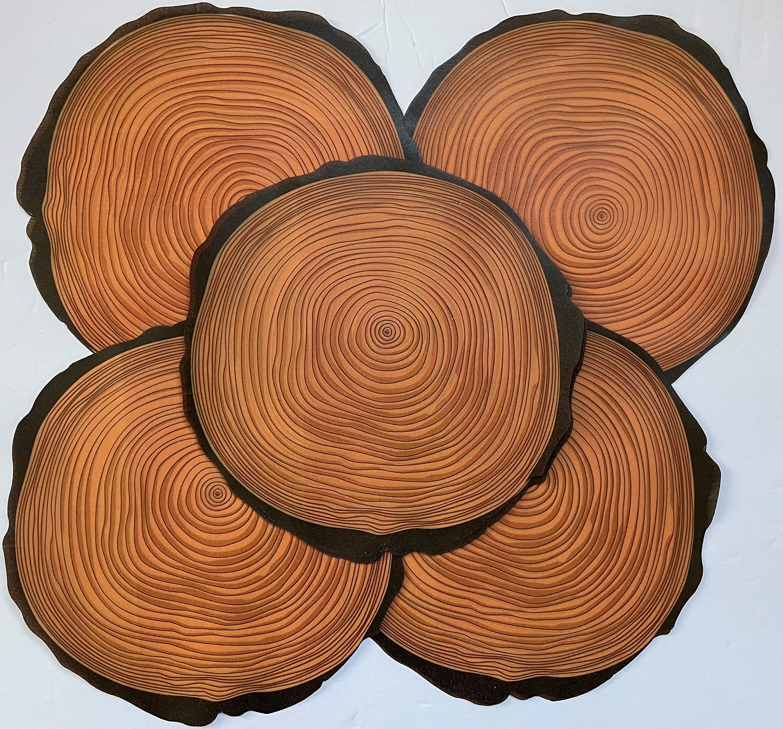 Parchment Paper Leaves For Cheese & Charcuterie Boards - Sisson Distribution Leaves (Pack Of 20) (Log Slice)