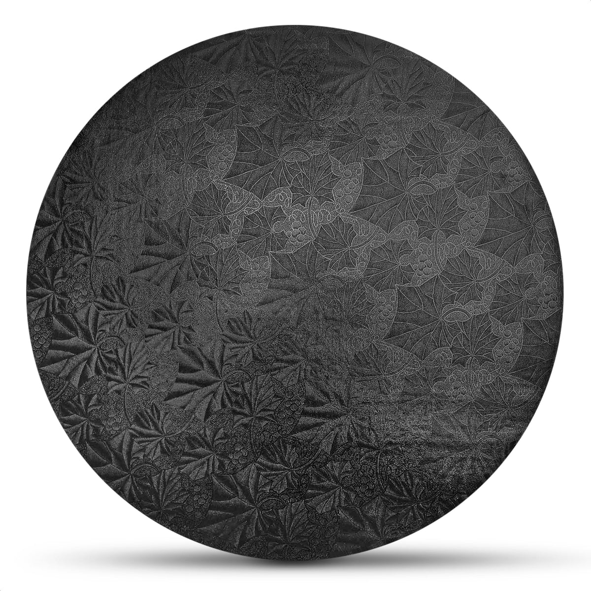 Black Cake Board 12 Inch - Black Cake Drum Cake Boards 12 Inch Round Base For Cake Decorating Practice Board Reusable Cake Board