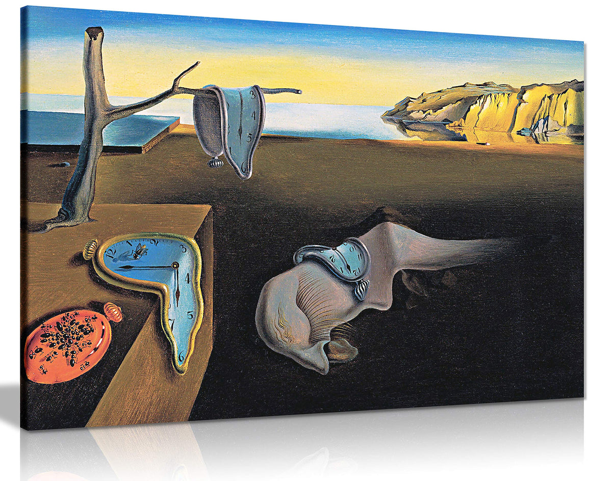 Panther Print, Large Canvas Wall Art, Framed Picture Prints For Walls, Salvador Dali Persistence Of Time, Print For Special Occa