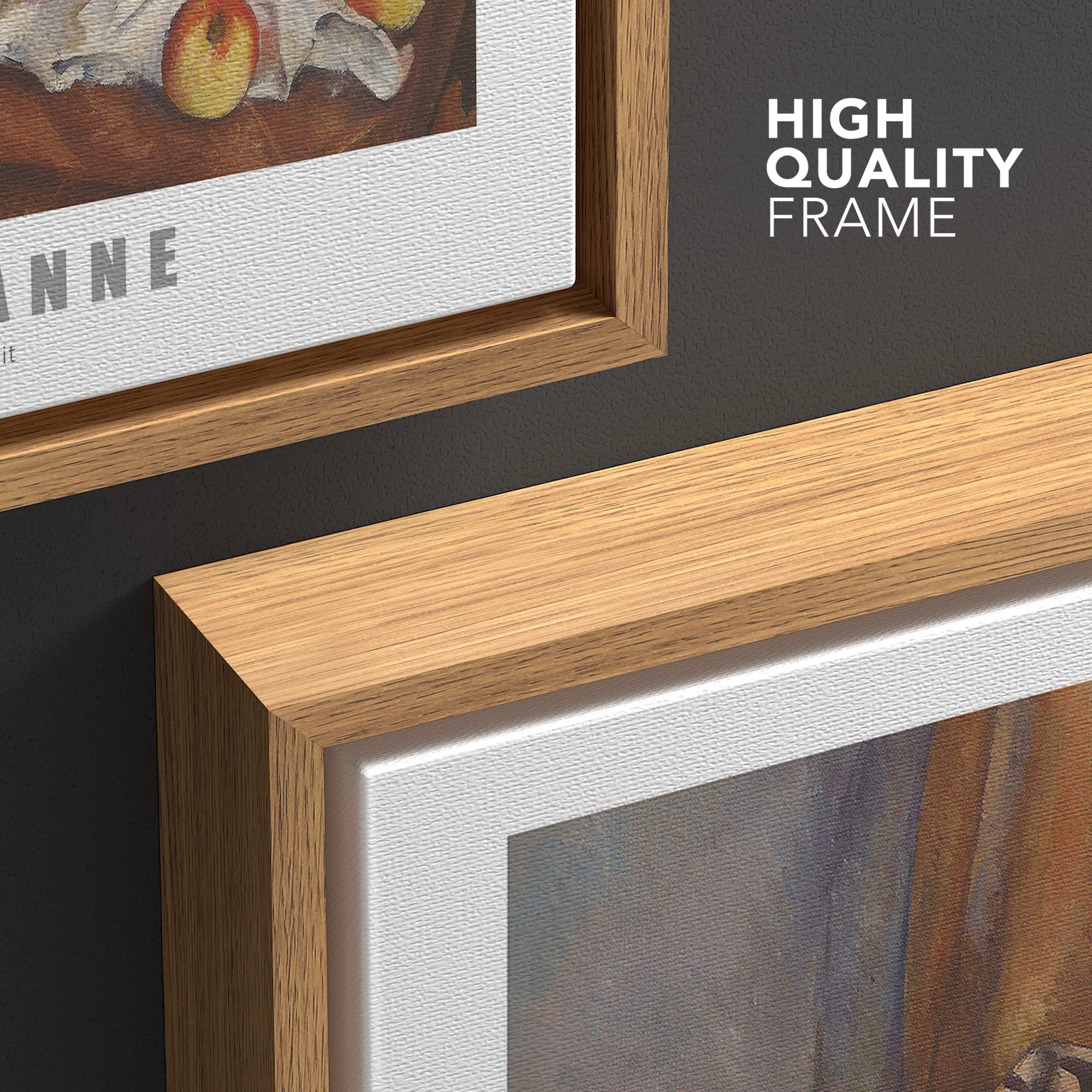 Wall26 Framed Canvas Print Wall Art Fruit Bowl, Pitcher & Fruit By Paul Cezanne Historic Cultural Illustrations Fine Art Traditi