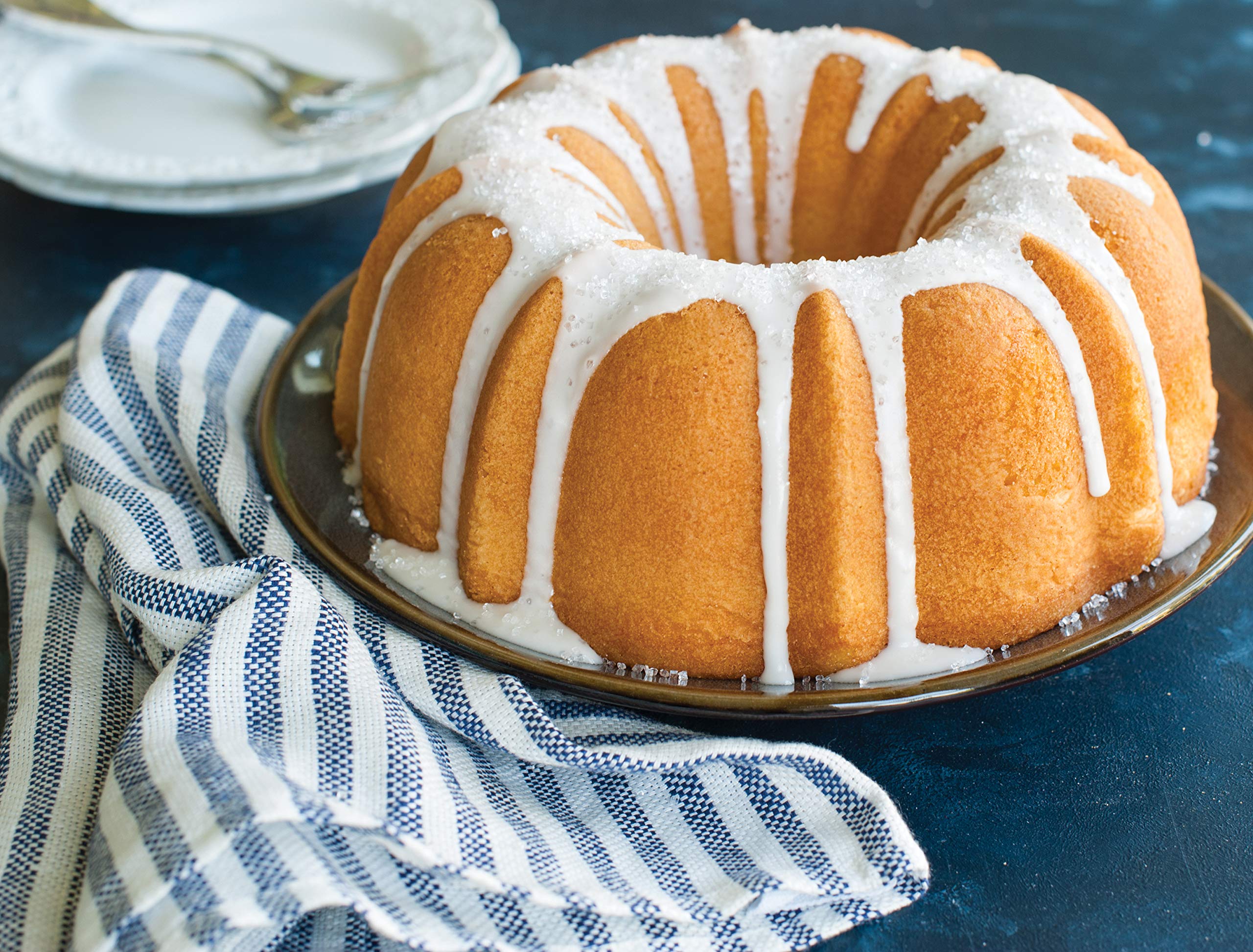 Nordic Ware Formed Bundt, 12 Cup, Sea Glass