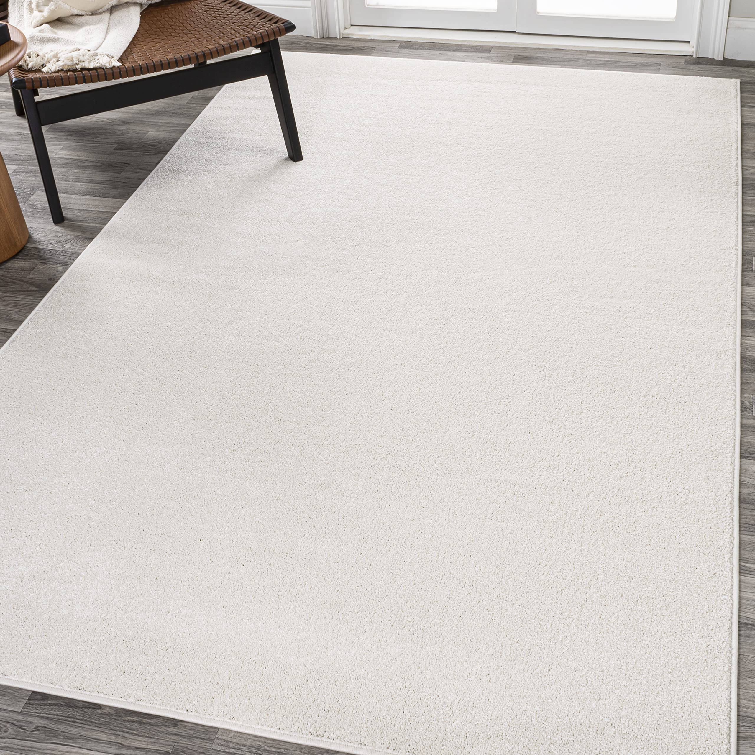 JONATHAN Y SEU100T-14 Haze Solid Low-Pile Indoor Area Rug, Coastal, Bohemian, Minimalist, Classic, Casual for Bedroom,Kitchen,Li