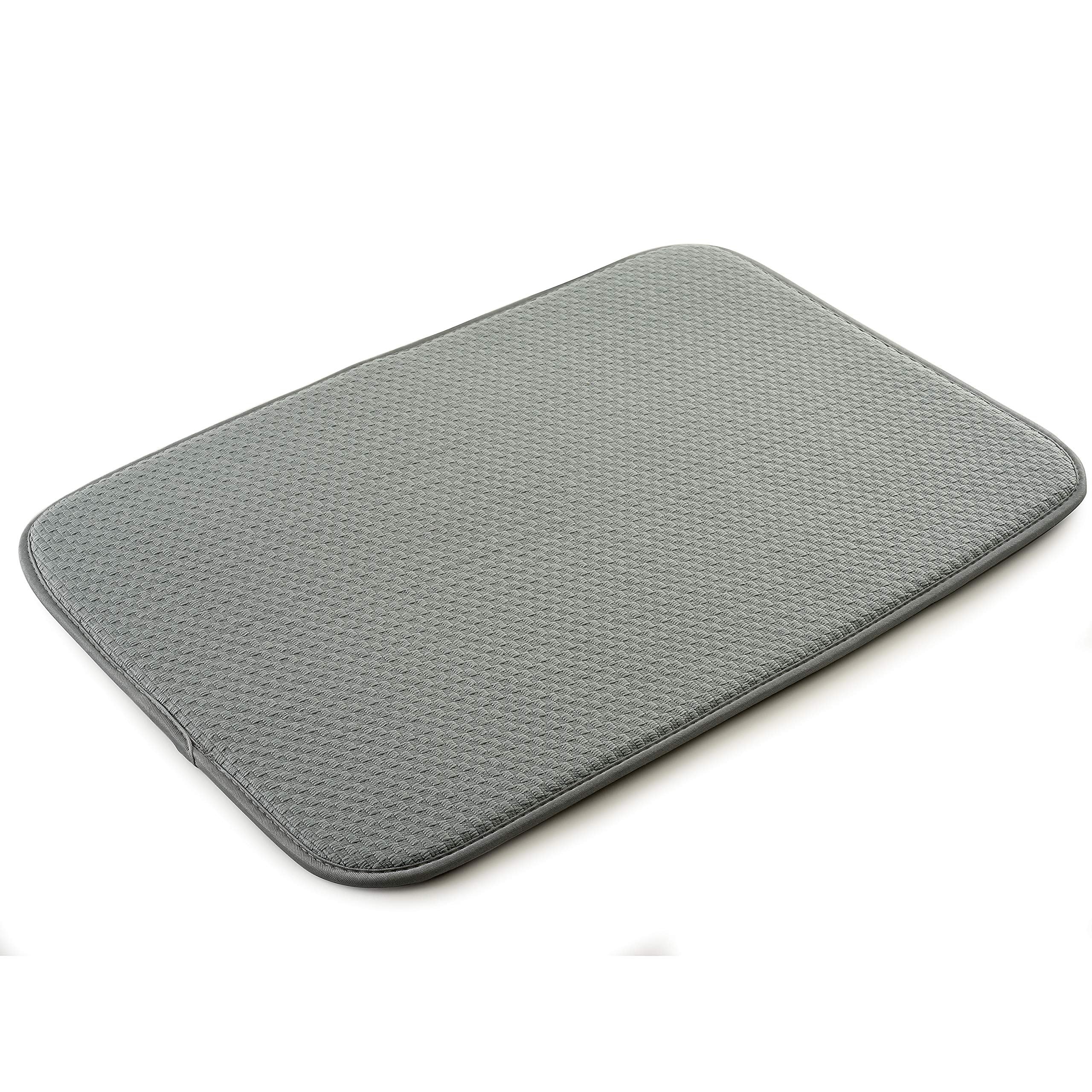 Norpro - 329 Norpro Dish Drying Mat, 18'' X 12'', Gray