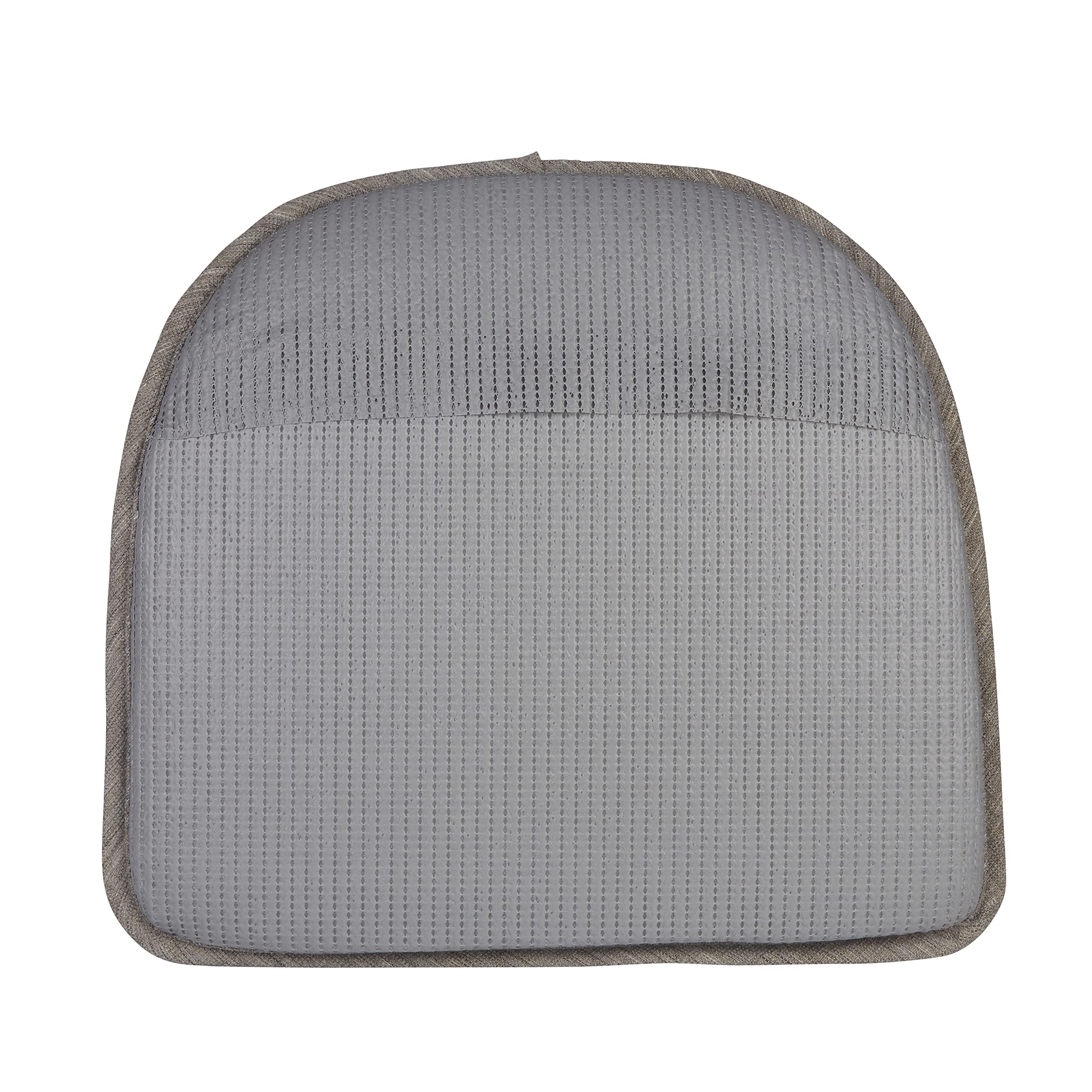 Klear Vu Raindrop The Gripper Non Slip Chair Cushions, Soft & Comfortable Seat Pad, Sitting Pillow For Kitchen, Dining Or Office