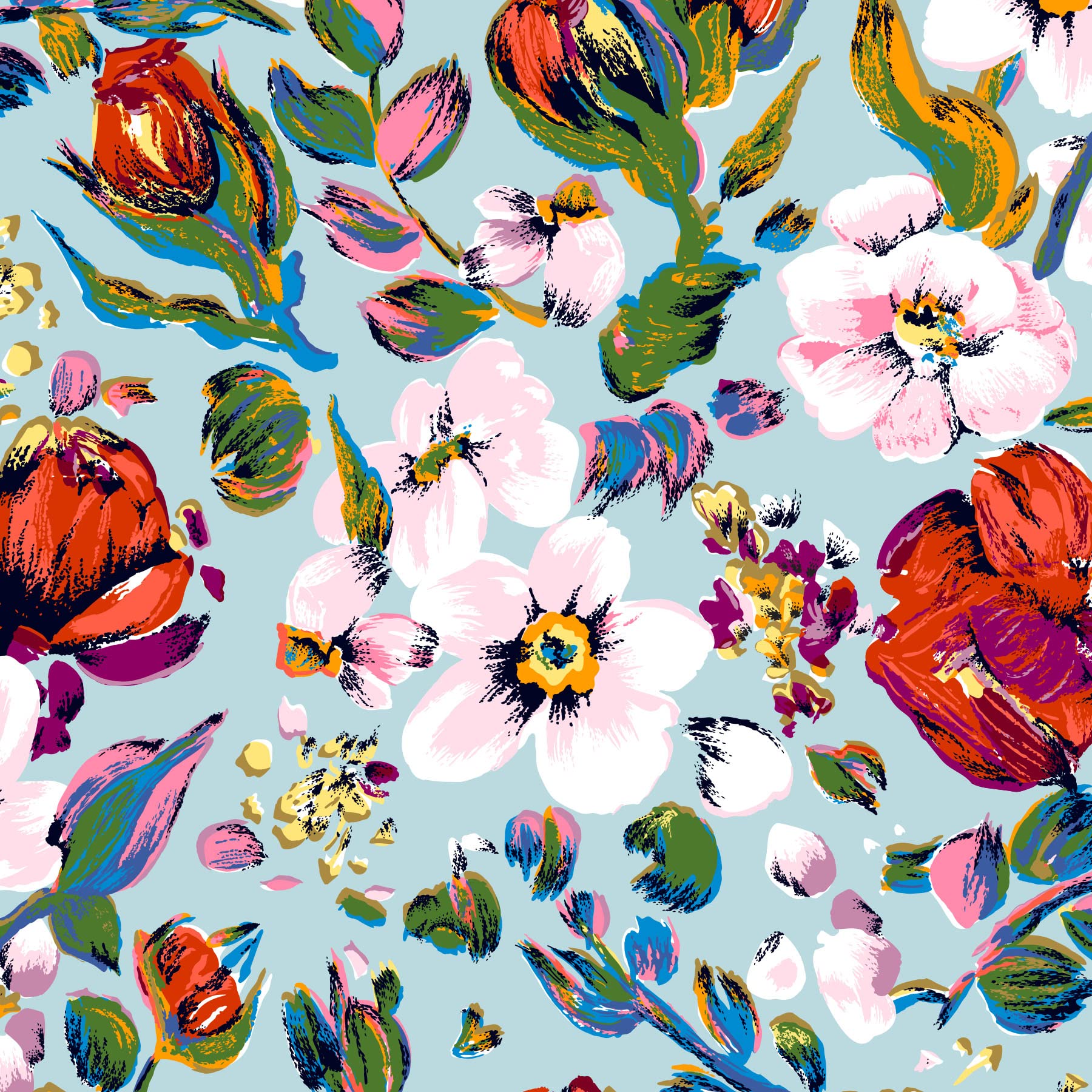 Vera Bradley Women'S Beach Towel, Sea Air Floral, One Size