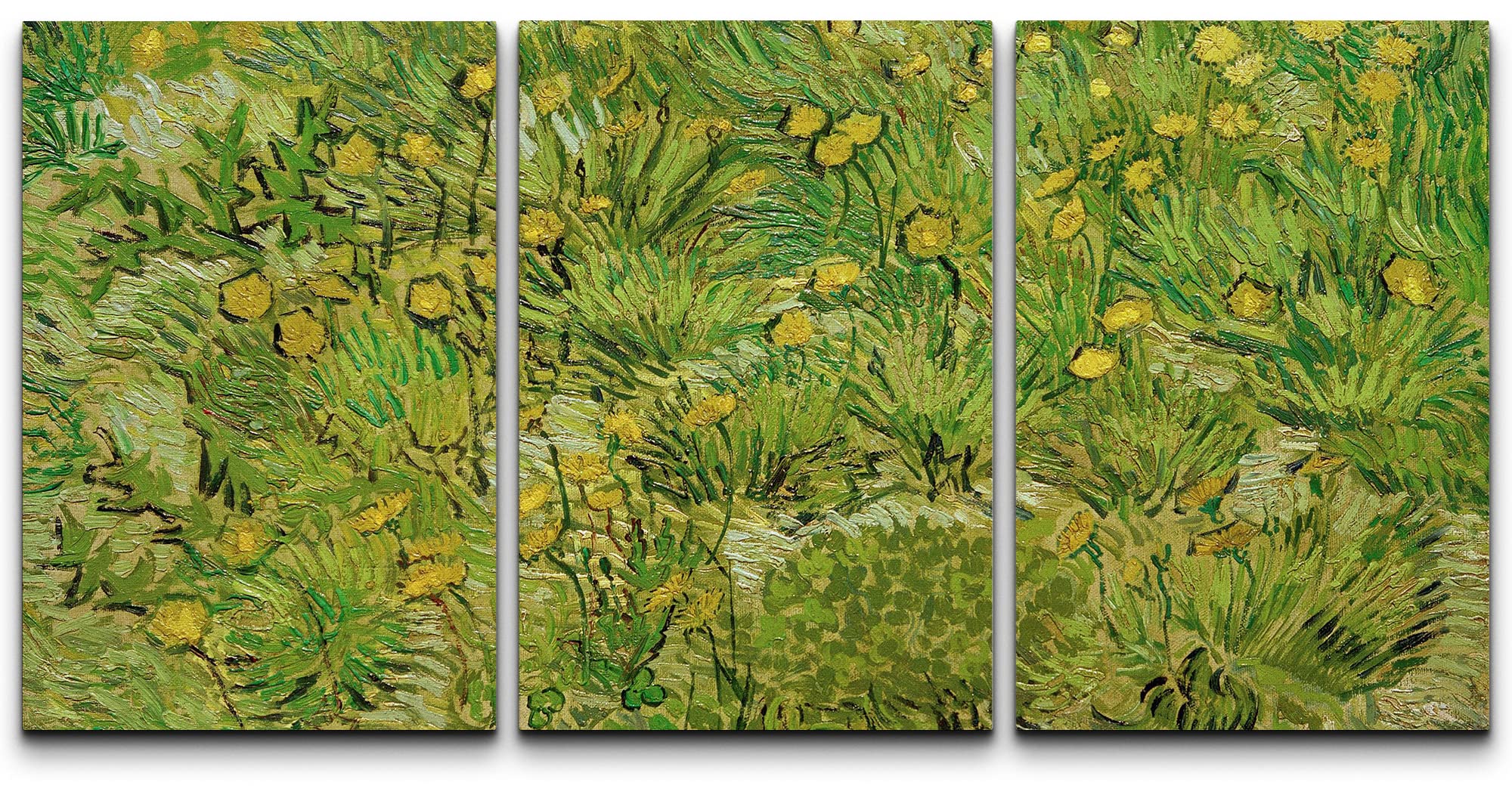 Wall26 Canvas Print Wall Art Set Dandelion Flowers In The Garden Vincent Van Gogh Classical Illustrations Fine Art Decorative Hi