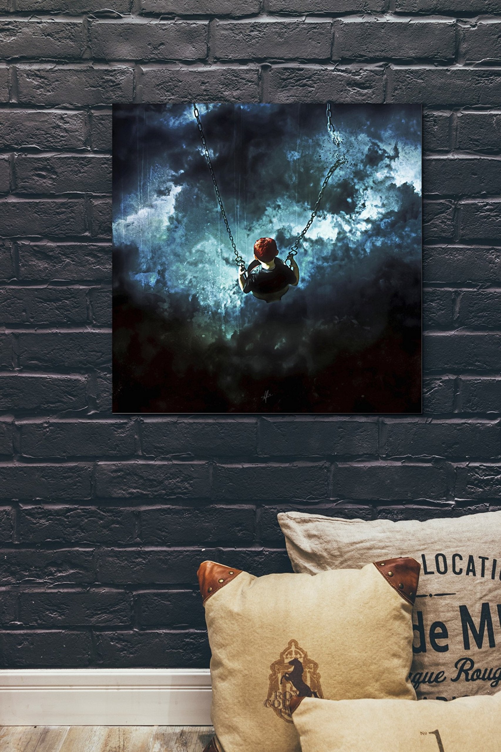 Cortesi Home 'Travel Is Dangerous' By Mario Sanchez Nevado, Canvas Wall Art, 26''X26''