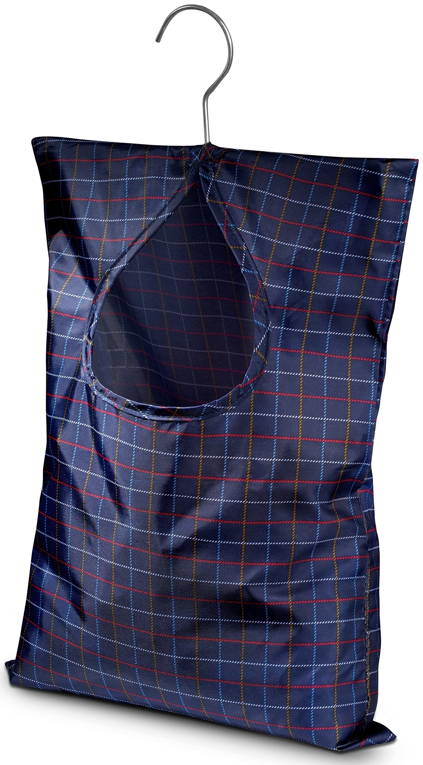 Handy Laundry Clothespin Bag - 11'' X 15'' - Holds 100 Medium-Sized Clothes Pins, Water-Repellent Material, Hook For Hanging And